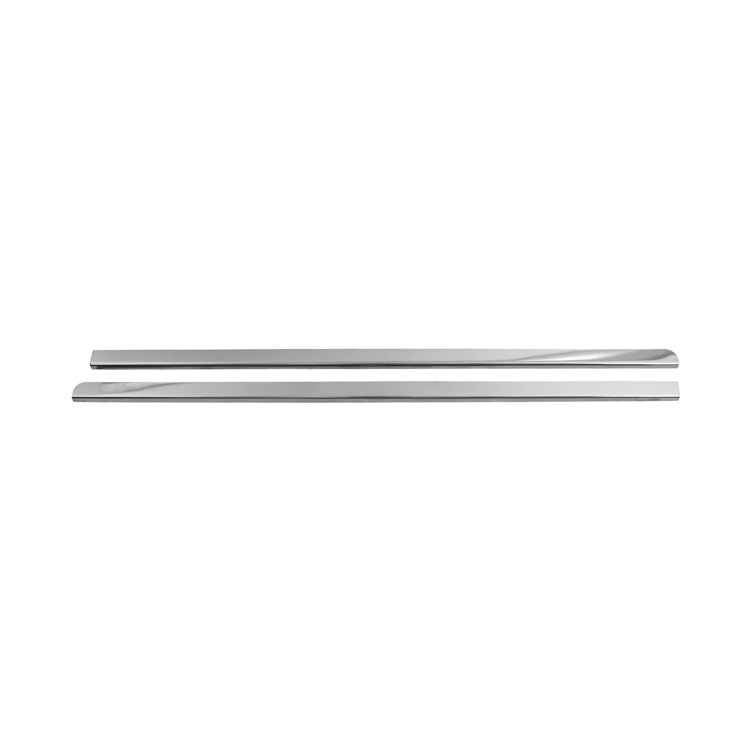 2010-2013 Ford Transit Connect L2 Long Side Door Molding Trim Stainless Steel Silver - Image 6