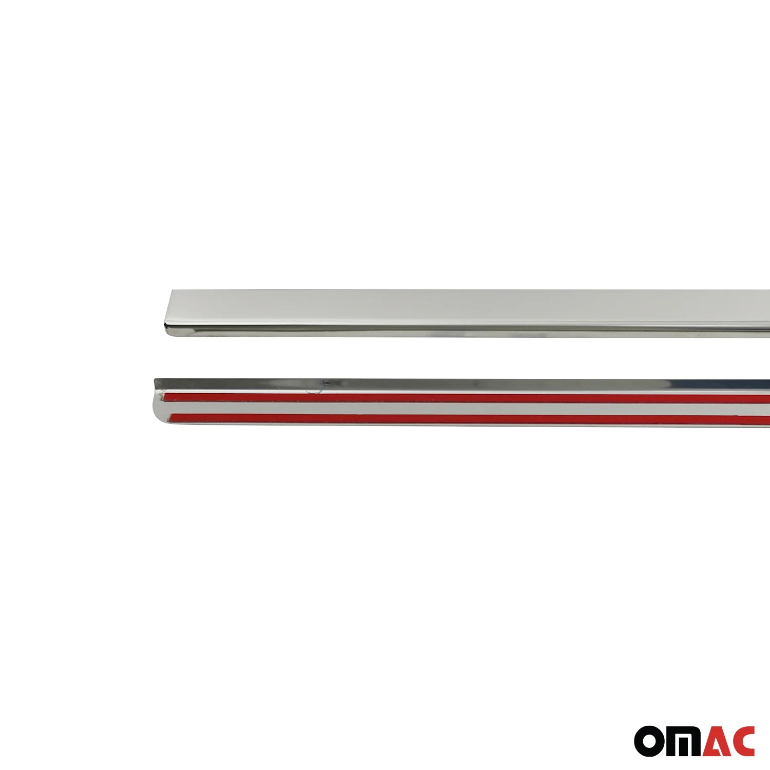 2010-2013 Ford Transit Connect L2 Long Side Door Molding Trim Stainless Steel Silver - Image 9