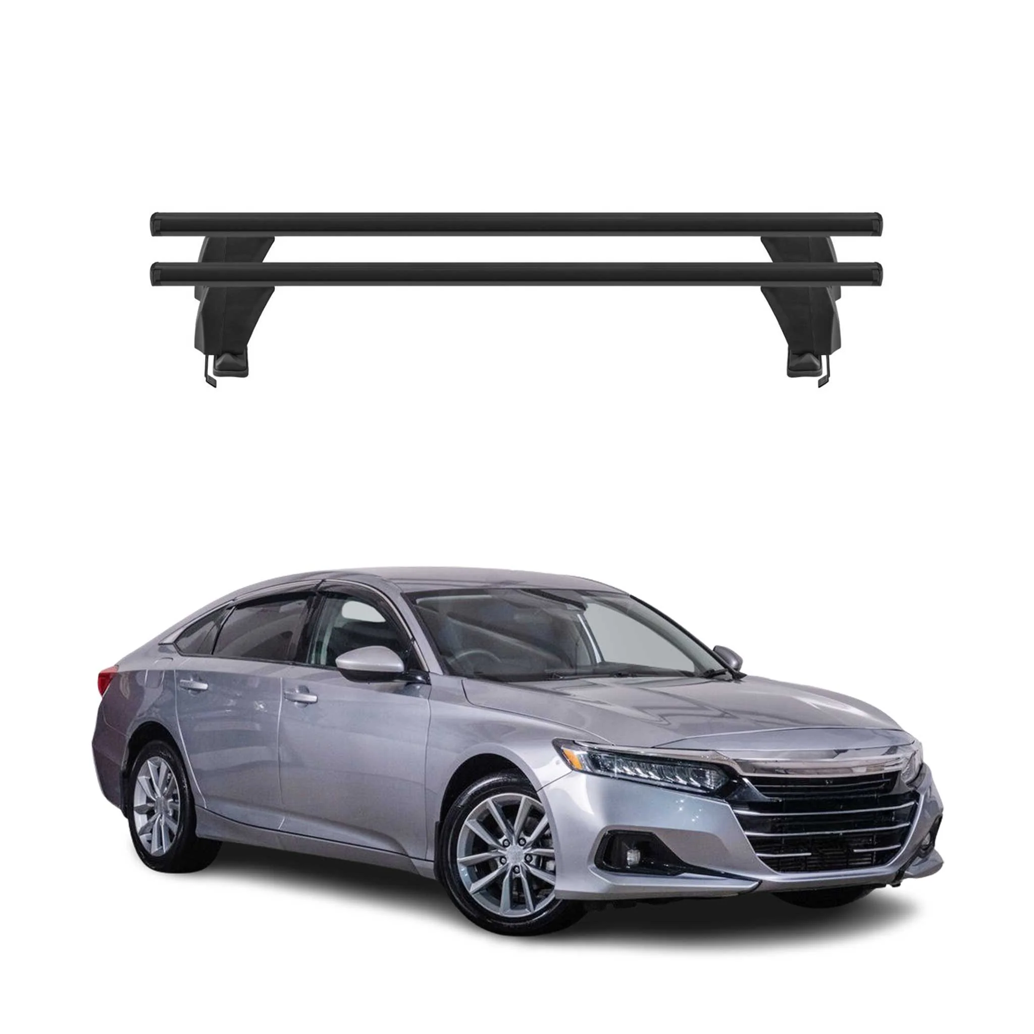 2018-2022 Honda Accord Sedan Roof Rack Cross Bars Black