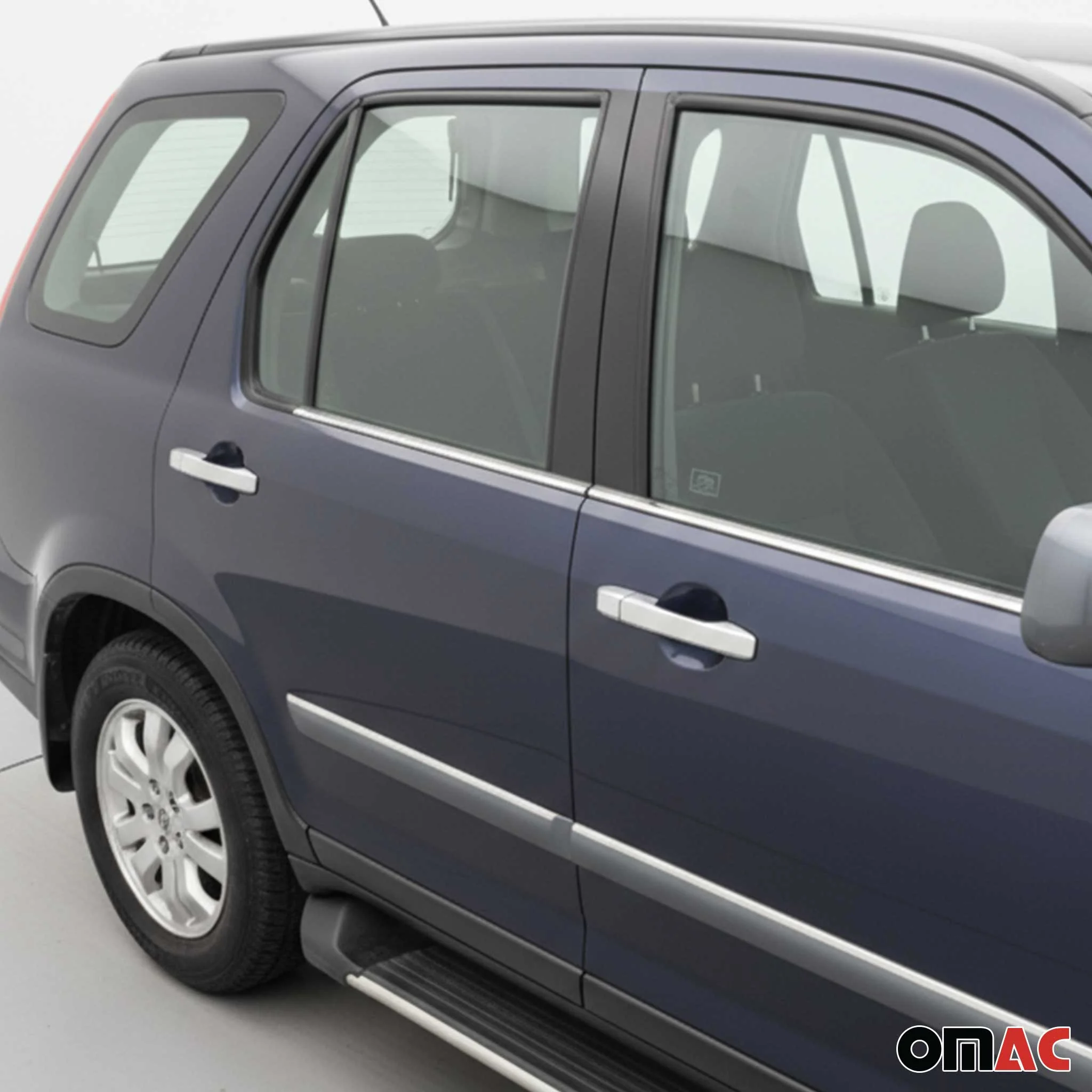 2007-2011 Honda CR-V Car Door Handle Cover Protector Silver Chrome 8 Pcs - Image 3