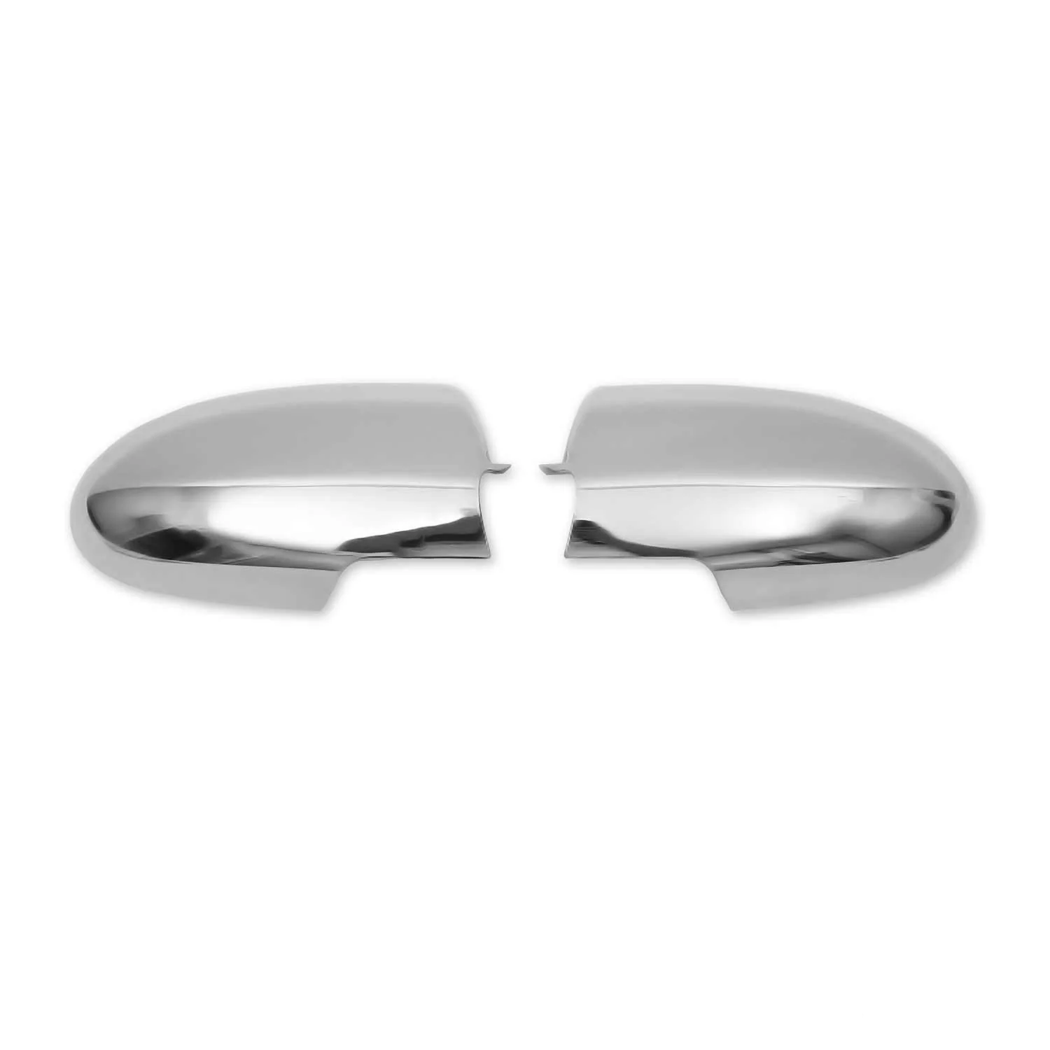 2006-2011 Hyundai Accent 3.gen Sedan Side Mirror Cover Caps Chrome Silver 2 Pcs - Image 7