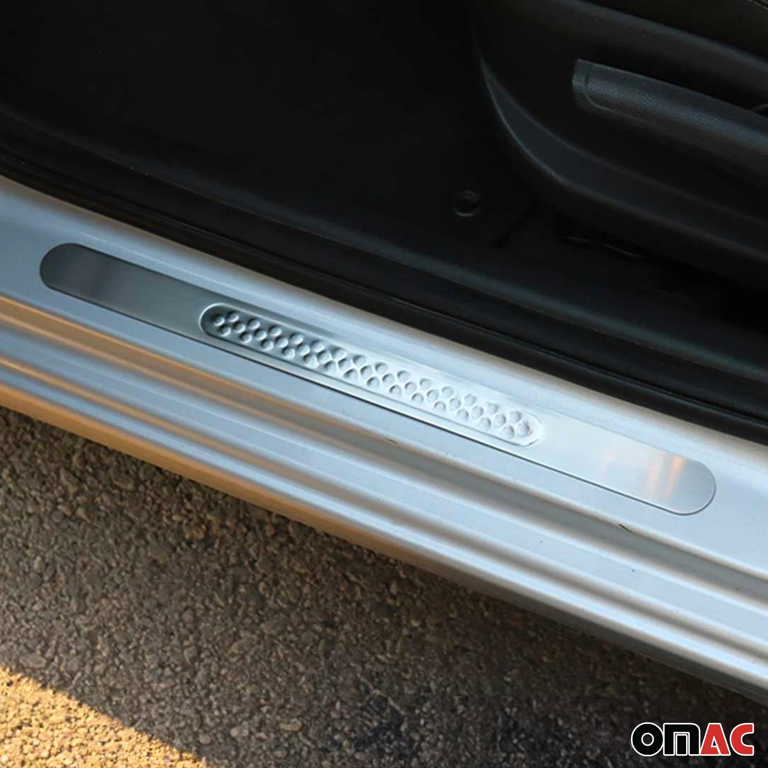 Universal Door Sill Cover Plate Scuff Protector Stainless Steel Anti-Scratch 2x - Image 6