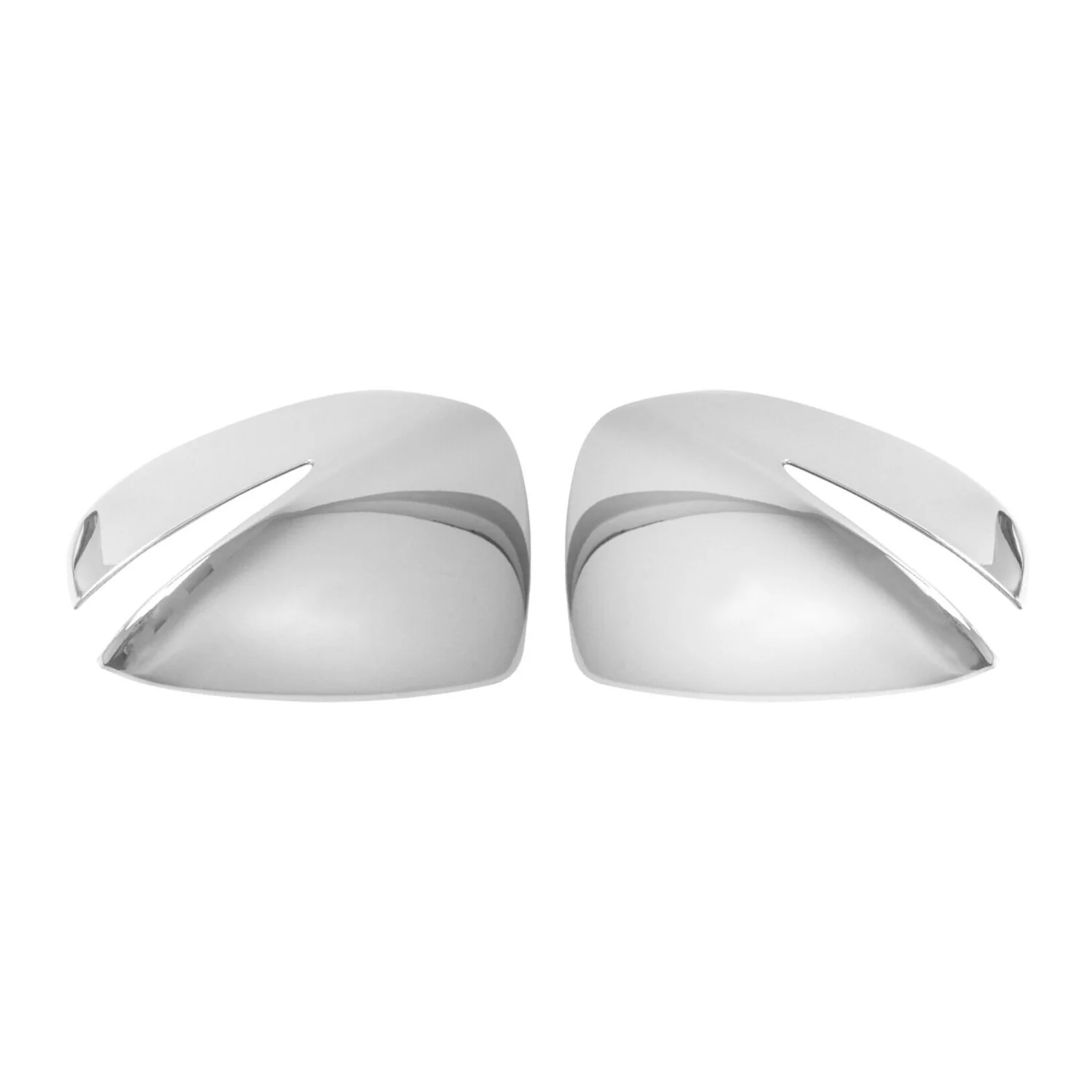 2017-2025 Mazda CX-5 2.gen Side Mirror Cover Caps Chrome Silver 2 Pcs - Image 6