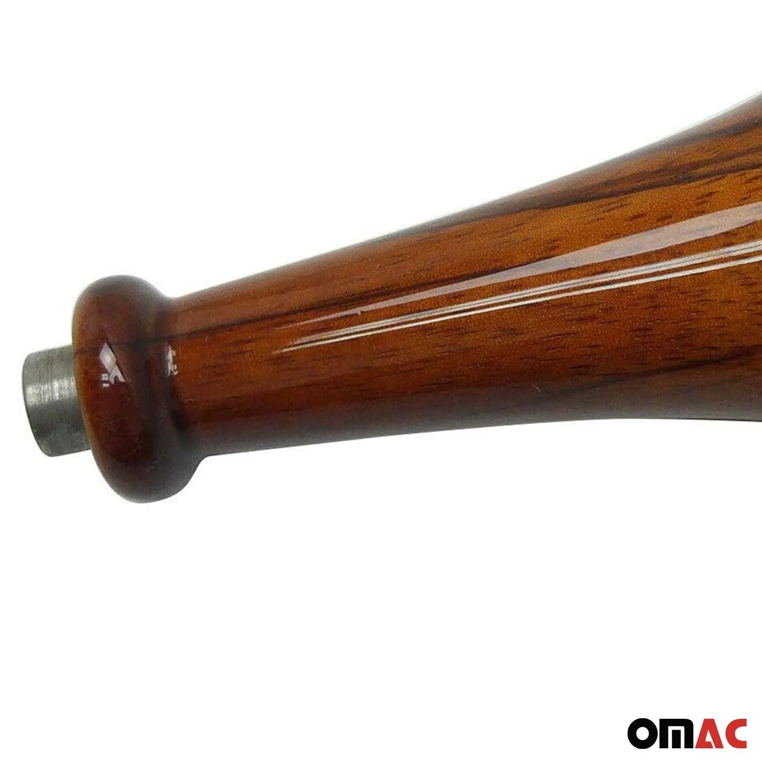1988-1994 Mercedes E Class W124 Mechanic Gear Shift Knob Handle Wood Zebrano - Image 4