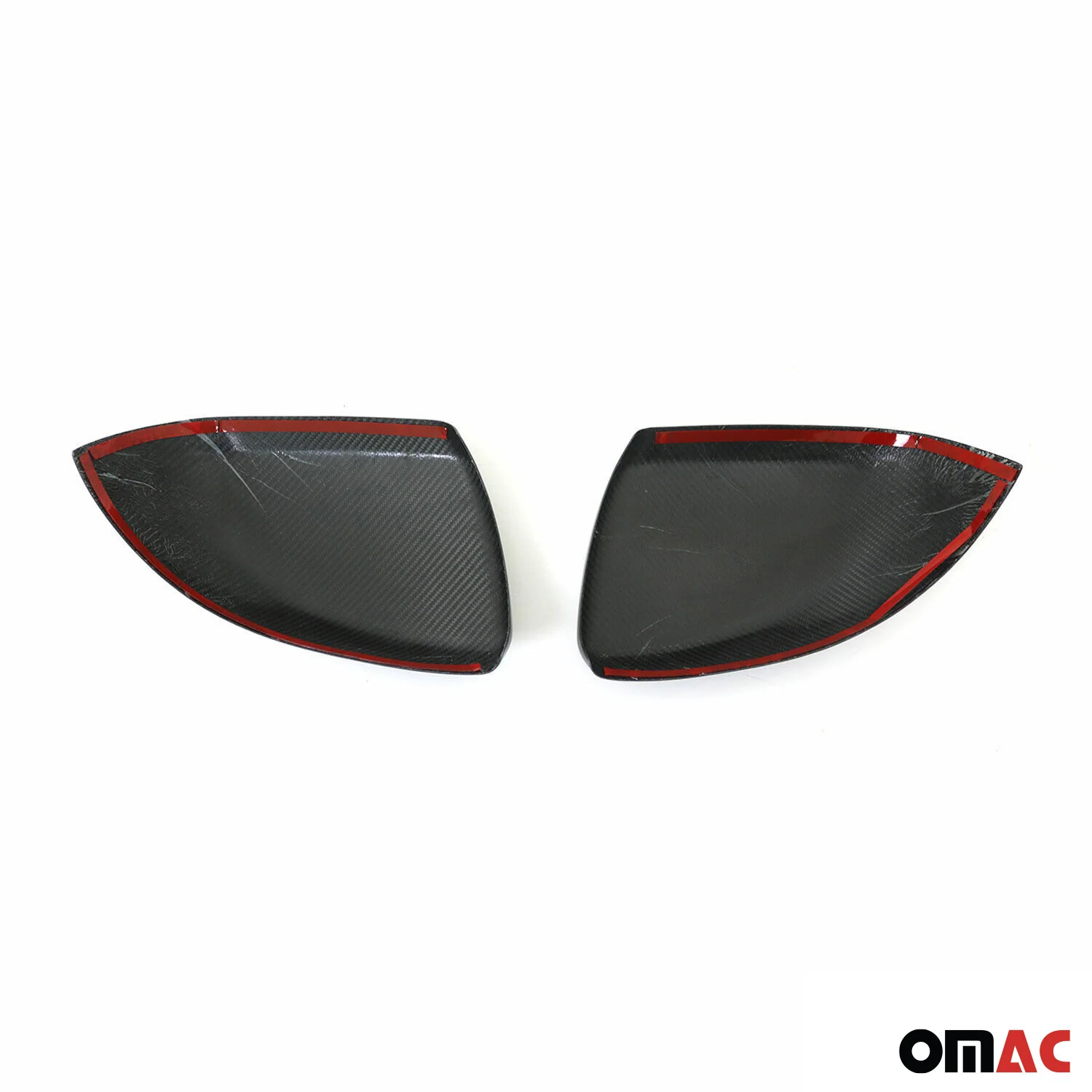 2016-2024 Mercedes Metris Side Mirror Cover Caps Carbon Fiber Black 2Pcs - Image 5