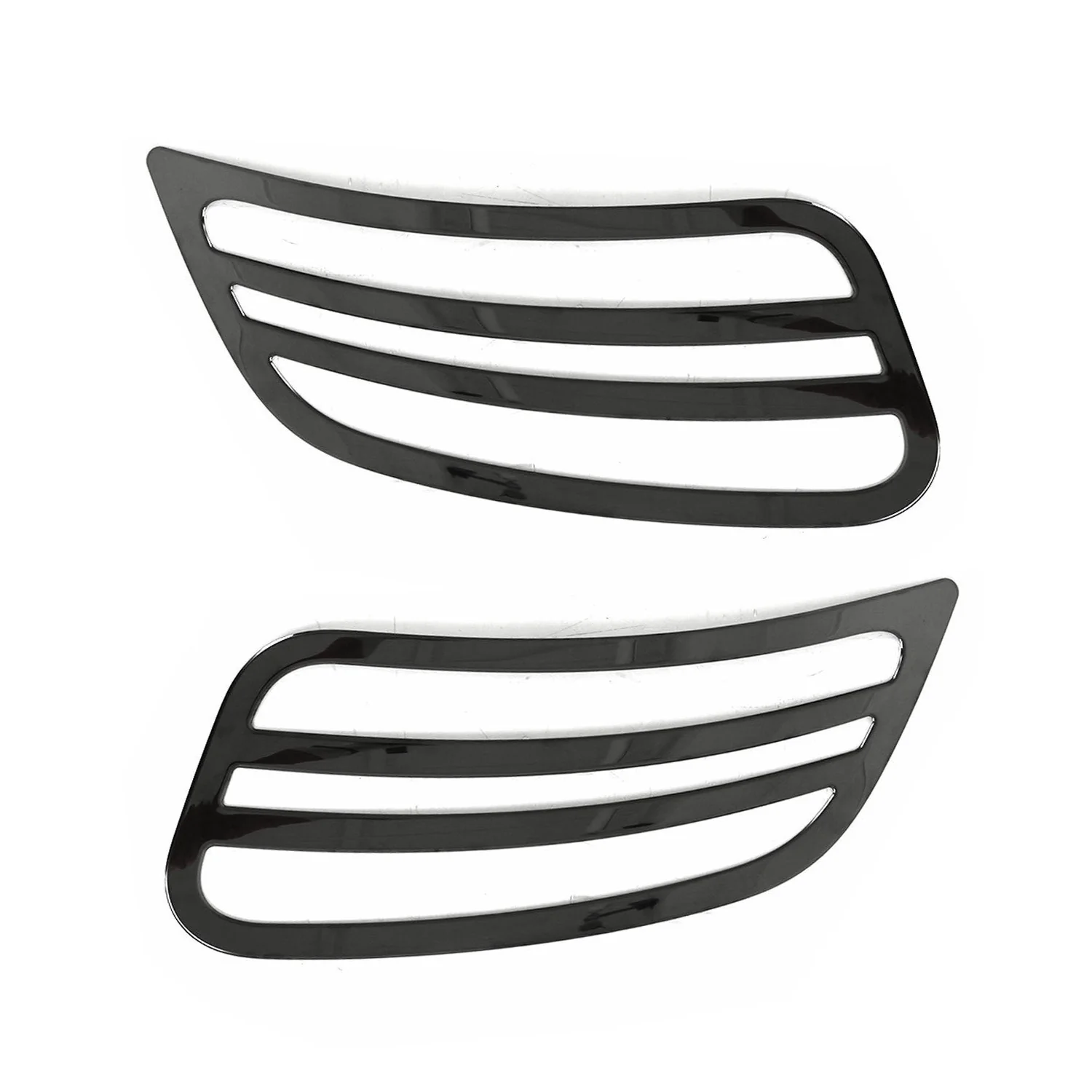 2019-2026 Mercedes Sprinter W907 910 Front Bumper Grill Trim Stainless Steel Dark 2Pcs - Image 6