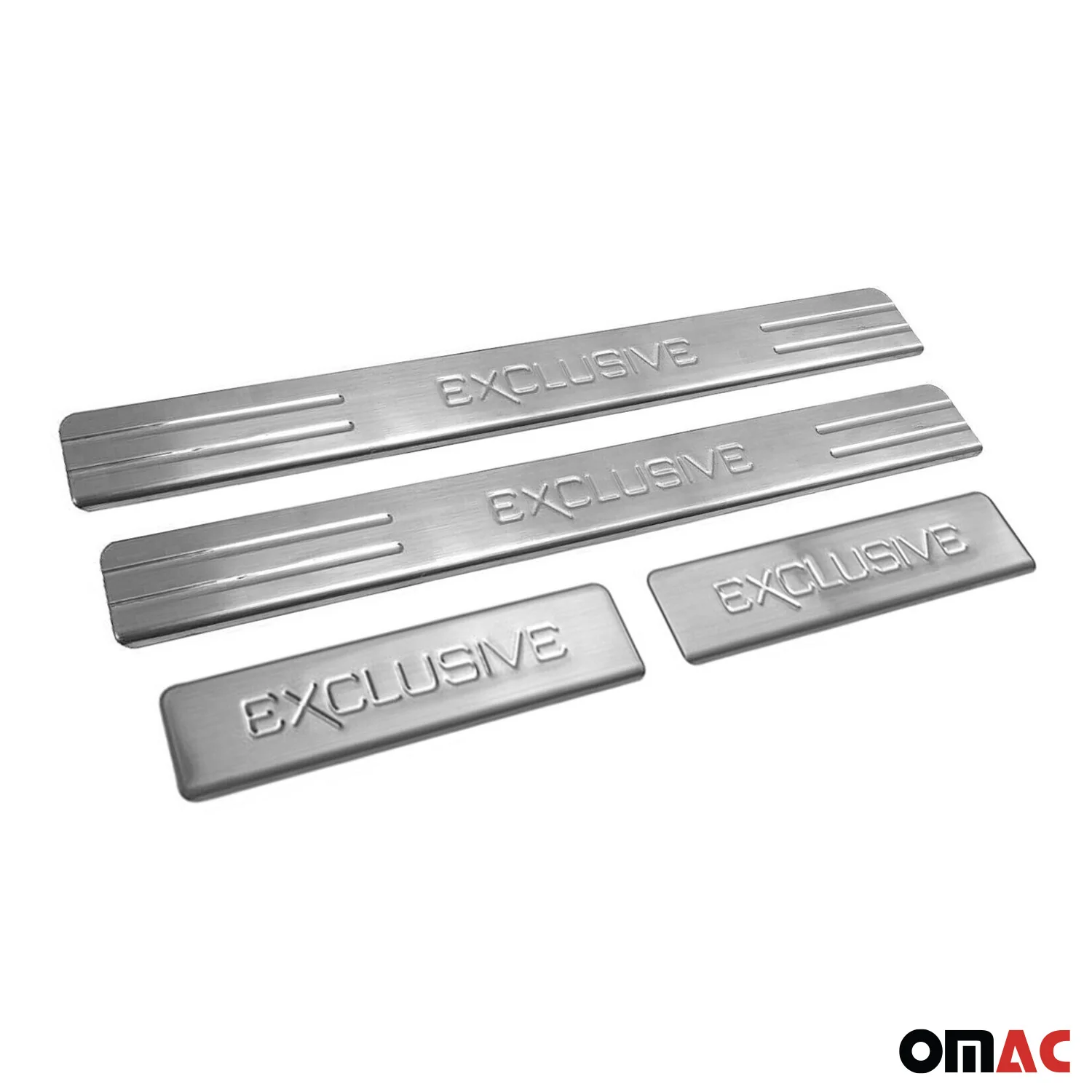 2008-2014 Mini Cooper Door Sill Scuff Plate Scratch Exclusive Stainless Steel 4x - Image 3