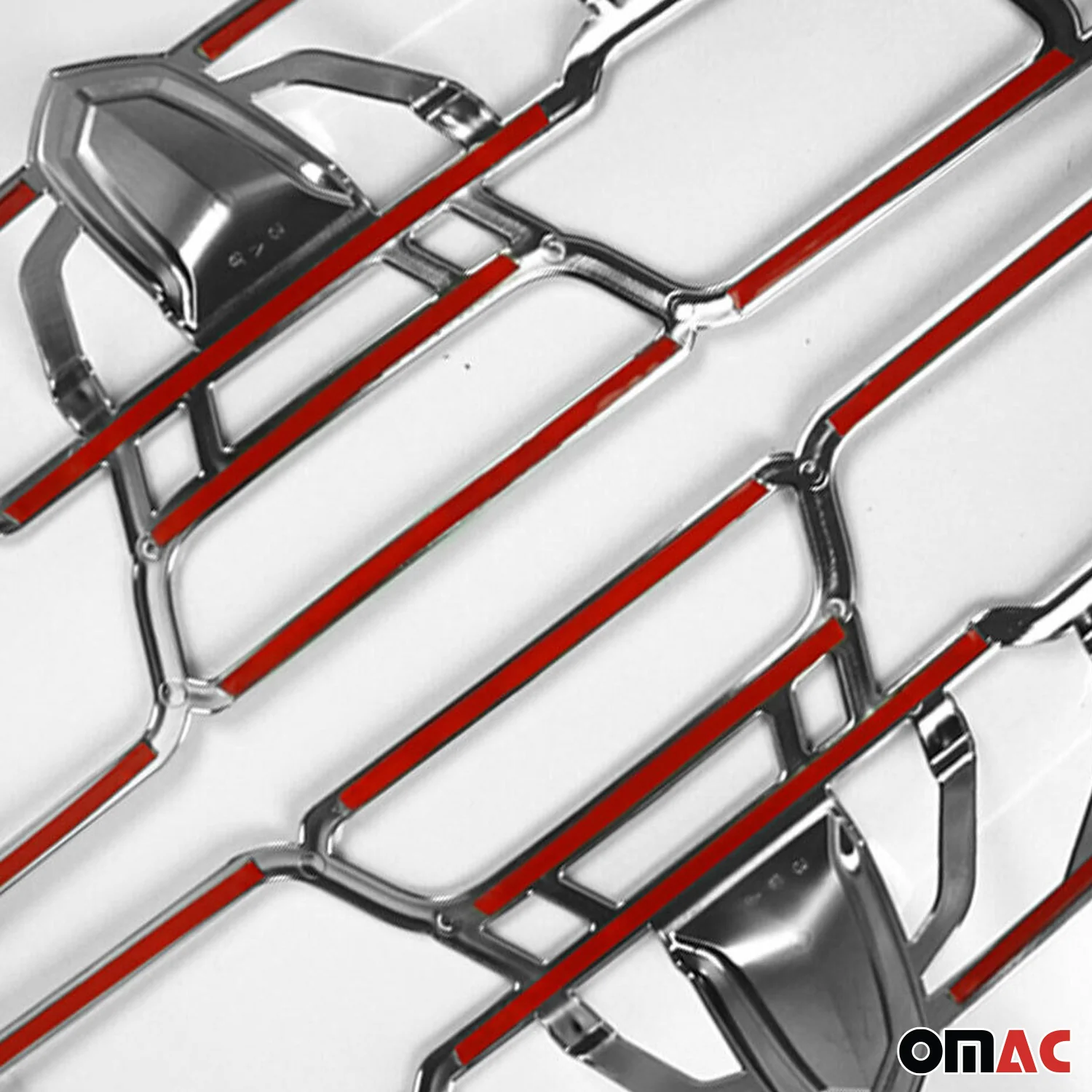 2015-2023 RAM ProMaster City Trunk Tail Light Trim Frame Chrome Silver 2 Pcs - Image 9