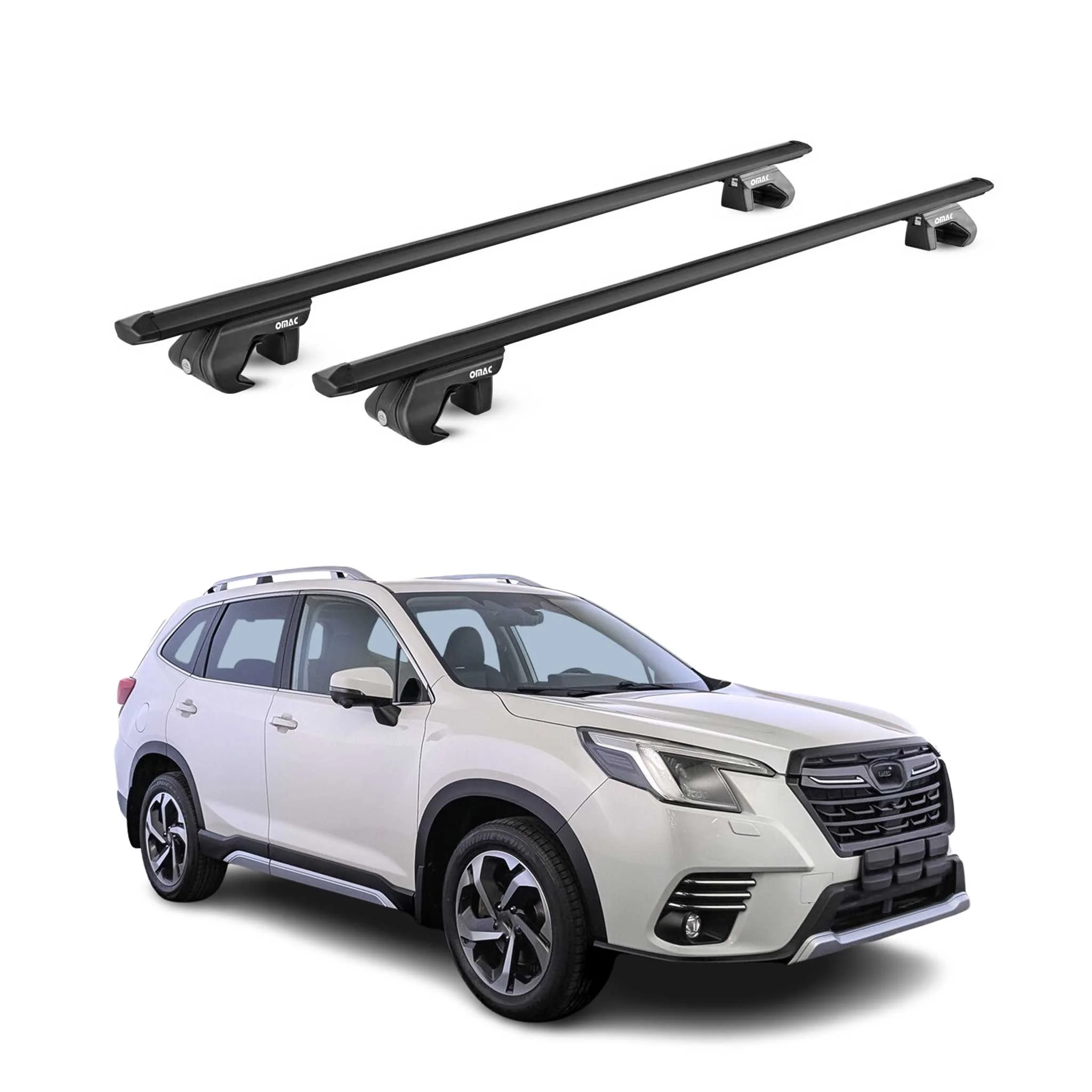 2019-2025 Subaru Forester V Roof Rack Cross Bars Luggage Carrier 2 Pcs