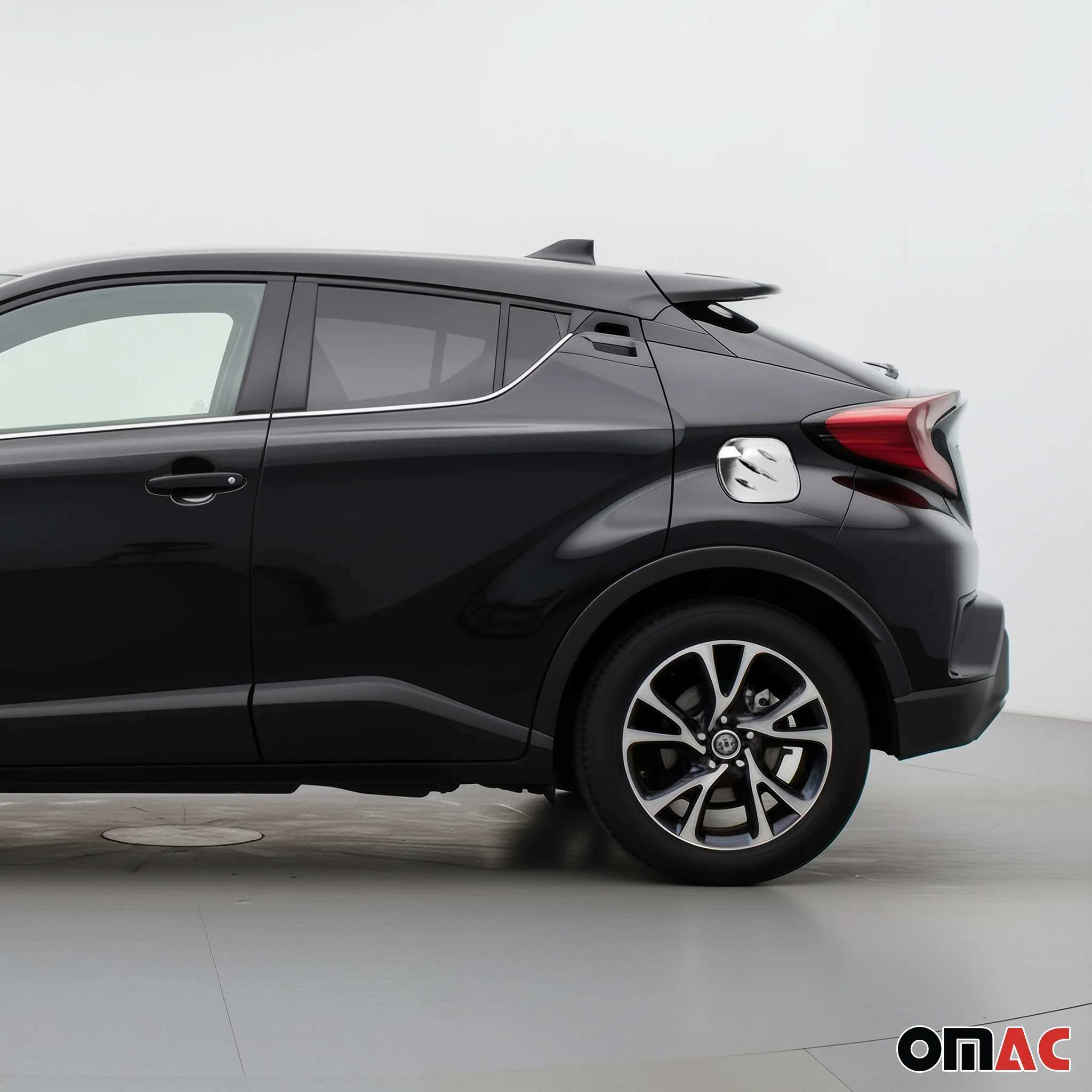 2018-2022 Toyota C-HR Fuel Caps Cover Gas Cap Cover Silver 1Pc - Image 2