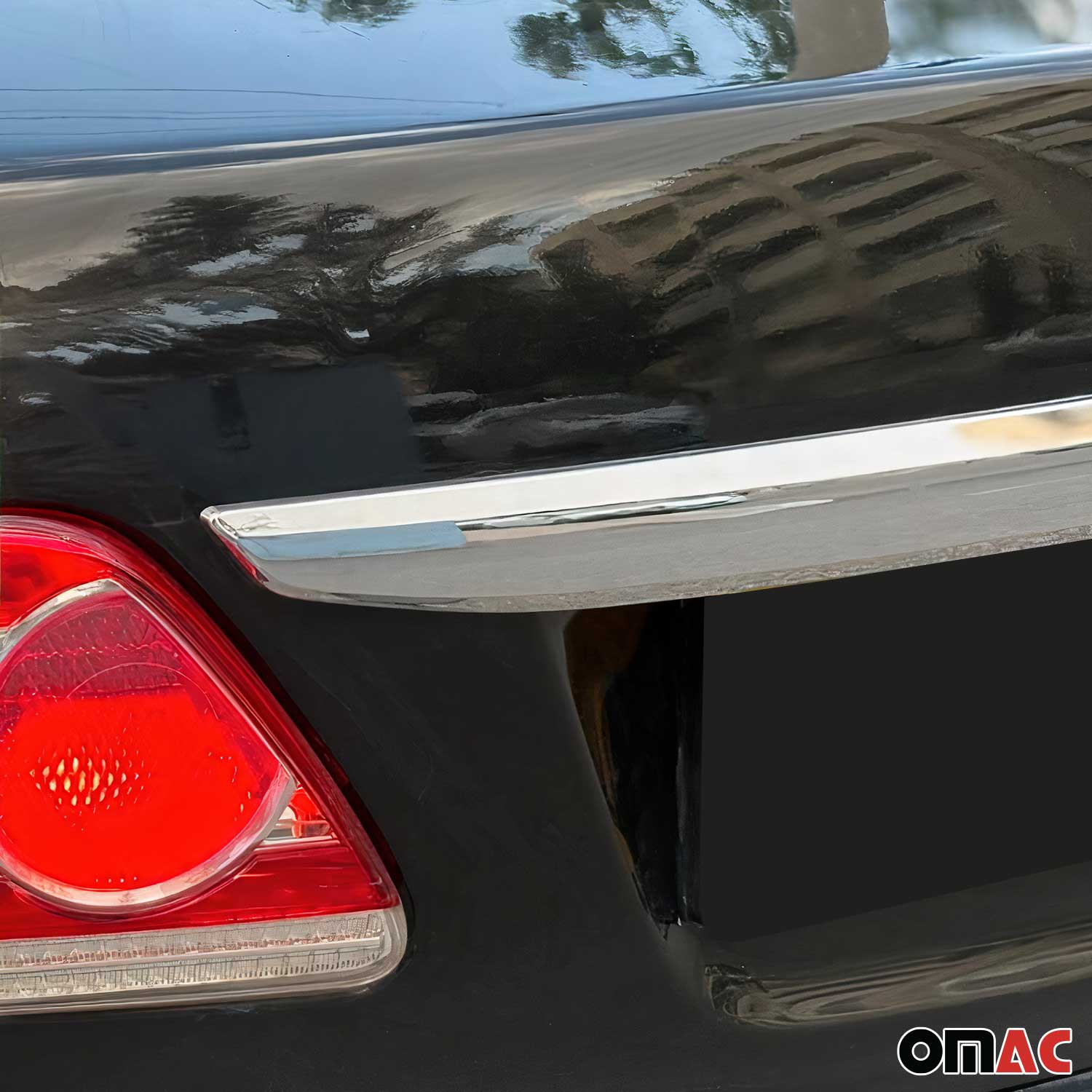 2010-2013 Toyota Corolla FL Rear Trunk Tailgate Door Handle Cover Stainless Steel Silver - Image 6