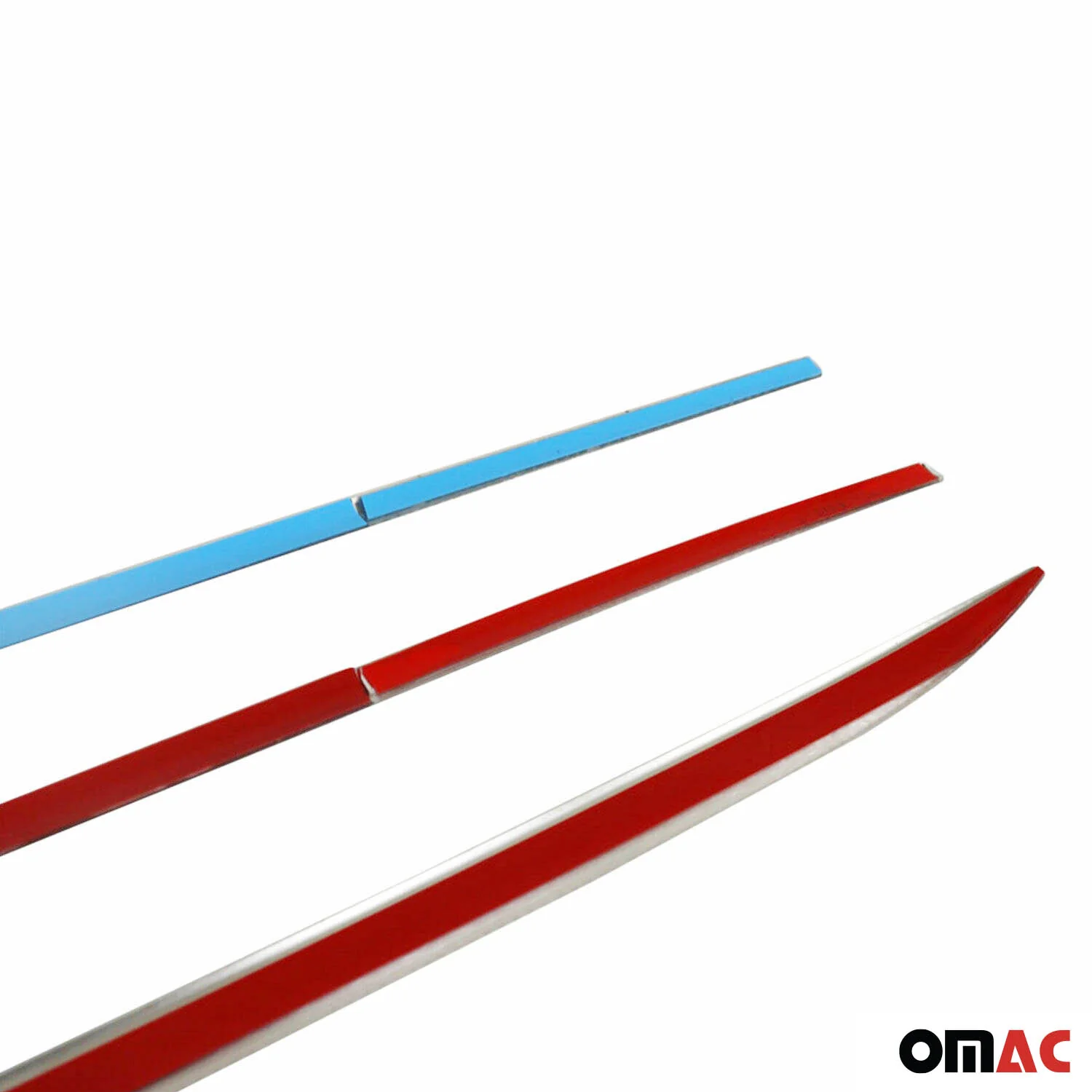 2017-2018 Toyota Corolla iM Side Door Molding Trim Skirt Garnish Stainless Steel Silver 4 Pcs - Image 9