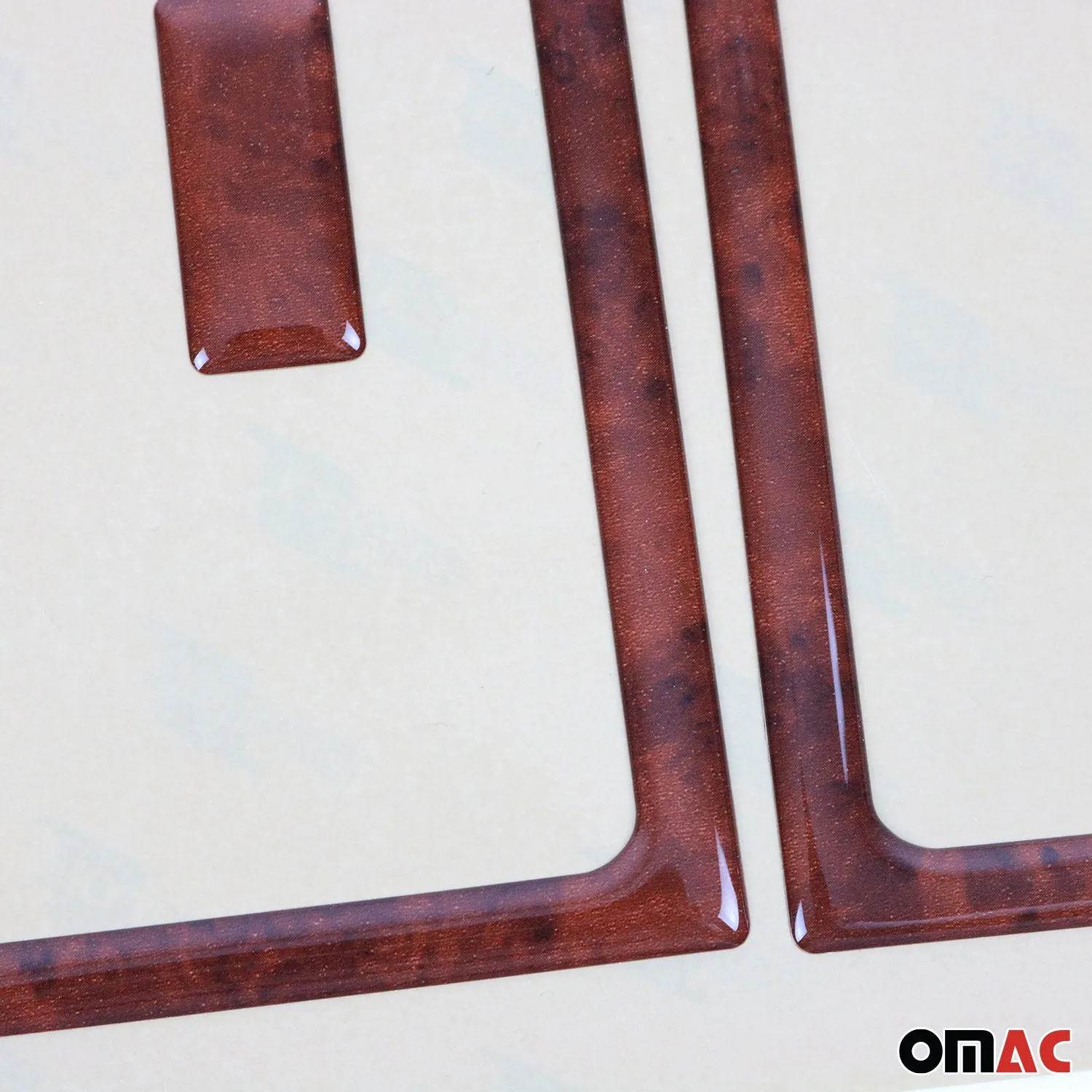2011-2014 VW Jetta A6 Wooden Look Dashboard Console Trim Kit 22 Pcs - Image 7