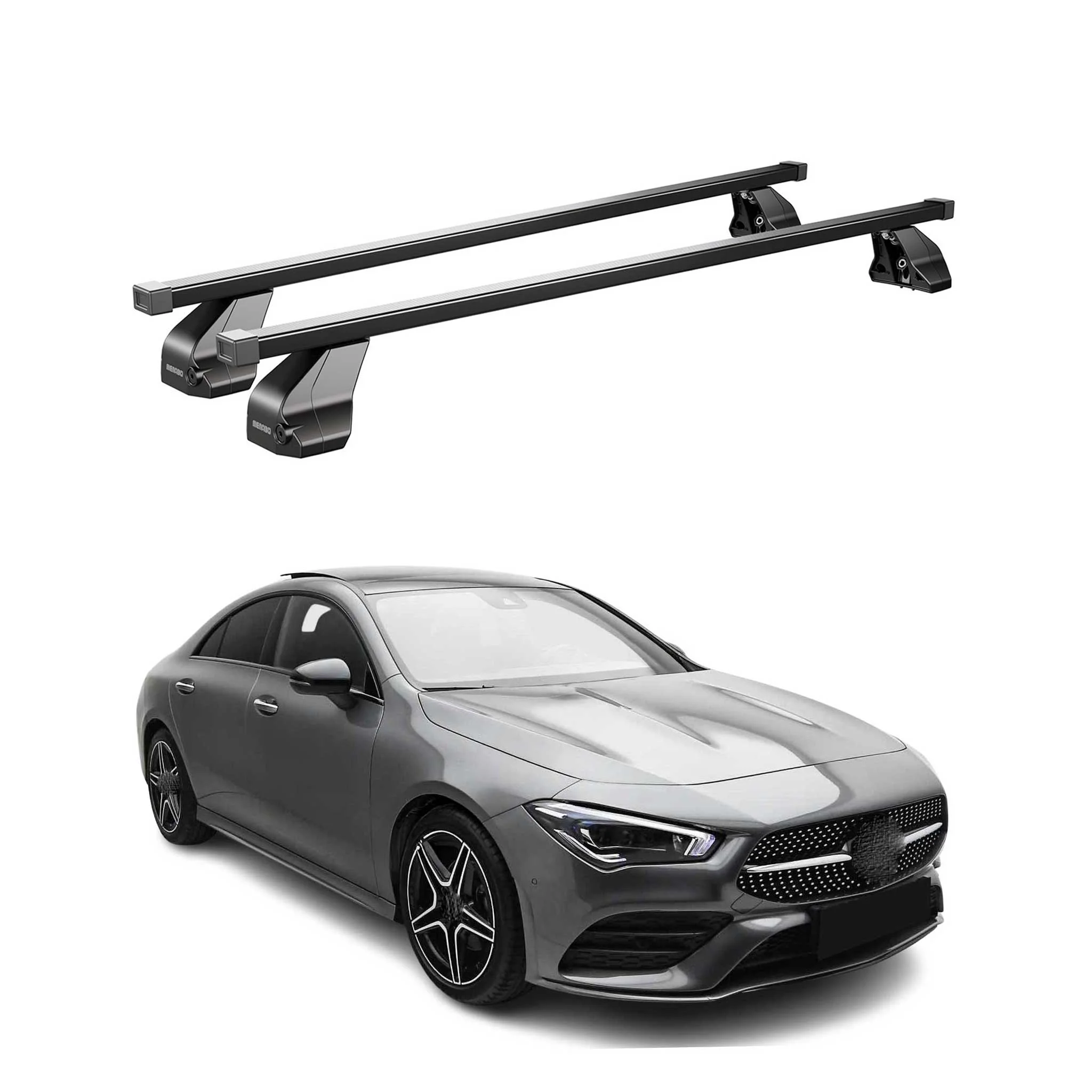 2020-2026 Mercedes CLA C118 Roof Rack Cross Bars Black