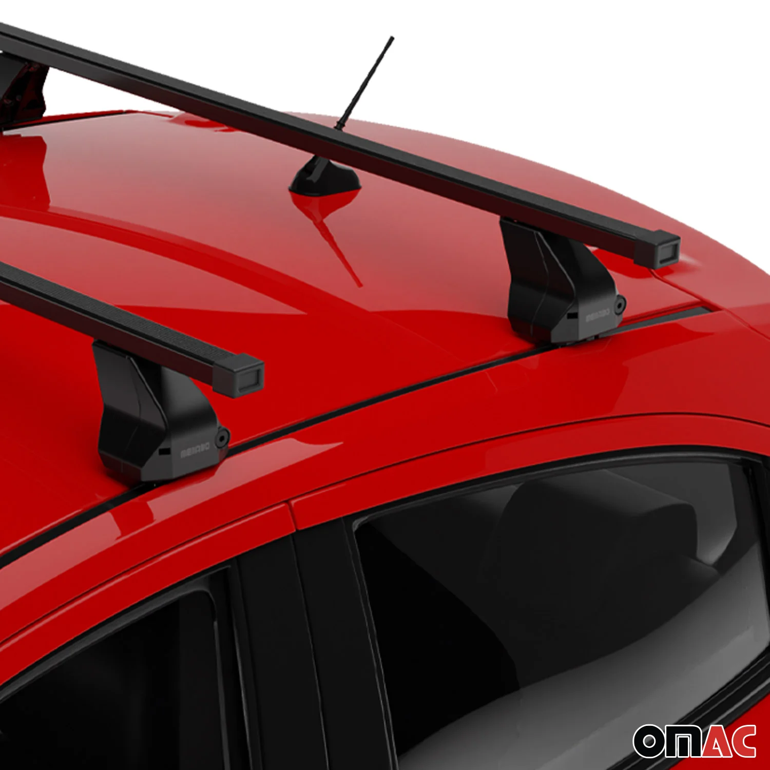 2016-2019 Mercedes GLC Class Coupe C253 Roof Rack Cross Bars Black - Image 6