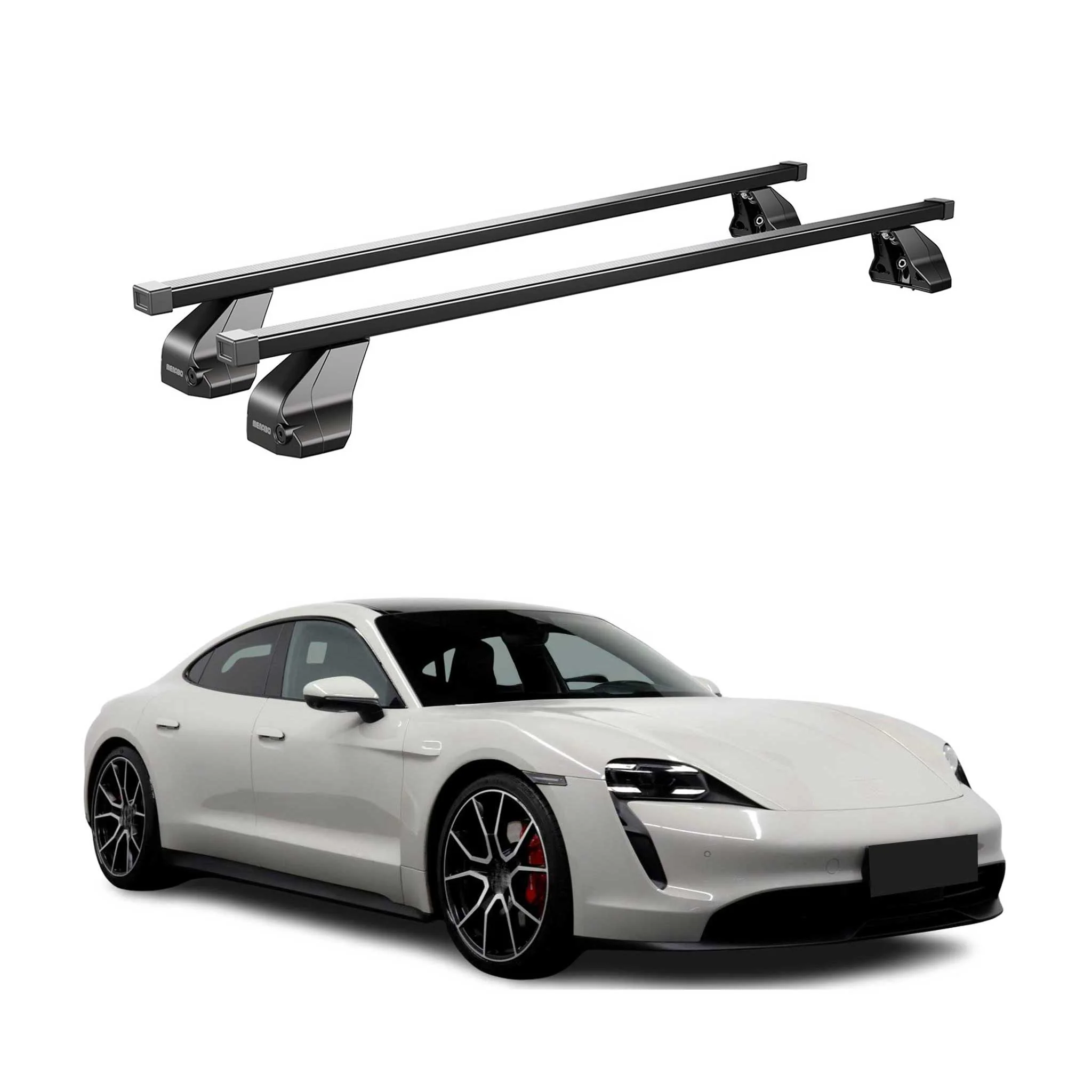 2020-2026 Porsche Taycan Roof Rack Cross Bars Black