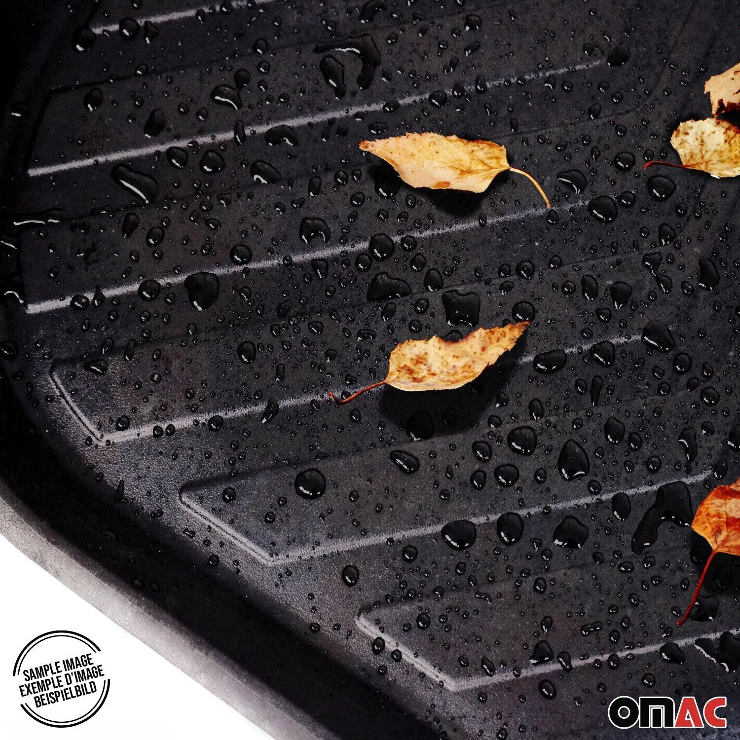 2016-2021 Honda Civic Floor Mats Liners Full Set All Weather Black - Image 4