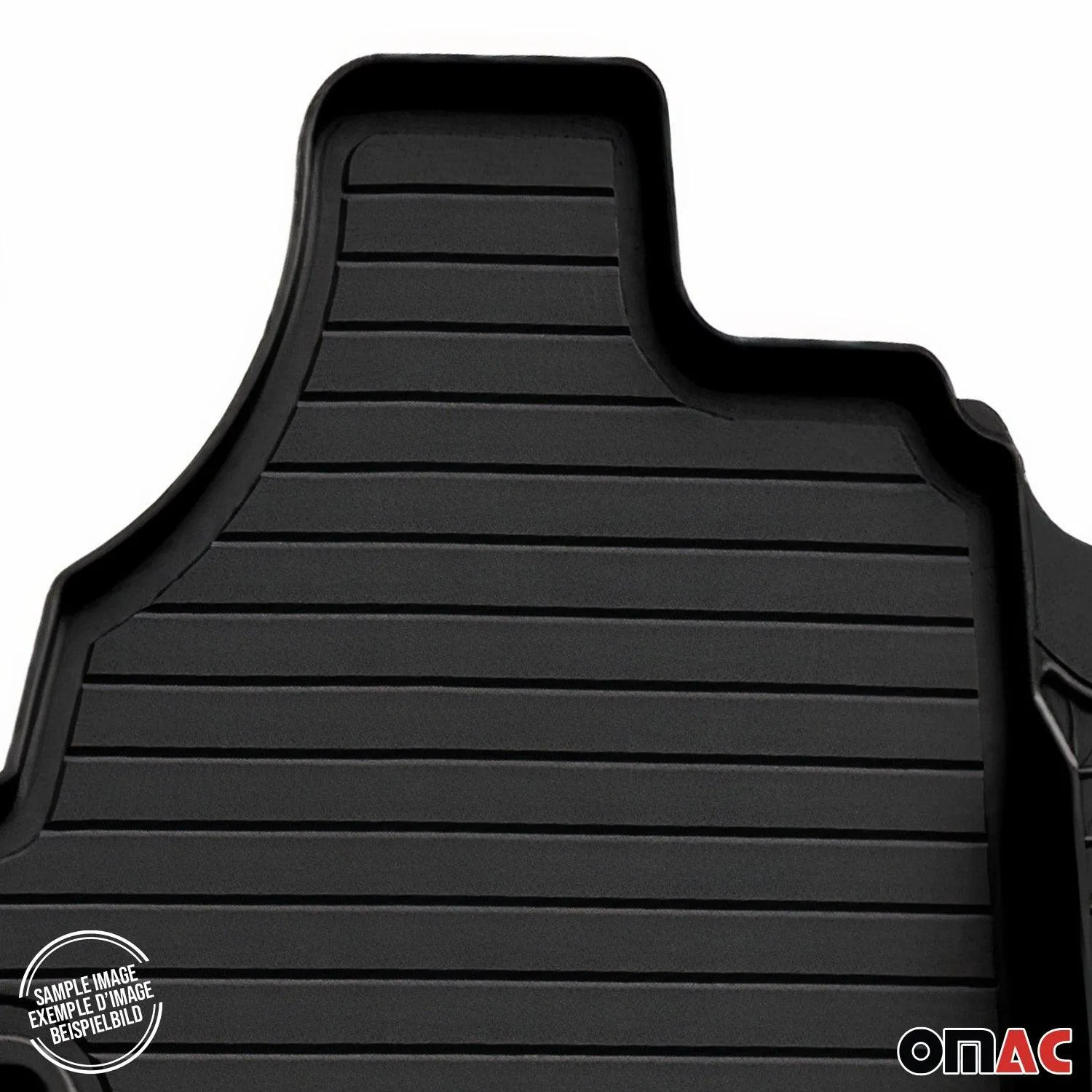 2016-2021 Honda Civic Floor Mats Liners Full Set All Weather Black - Image 5