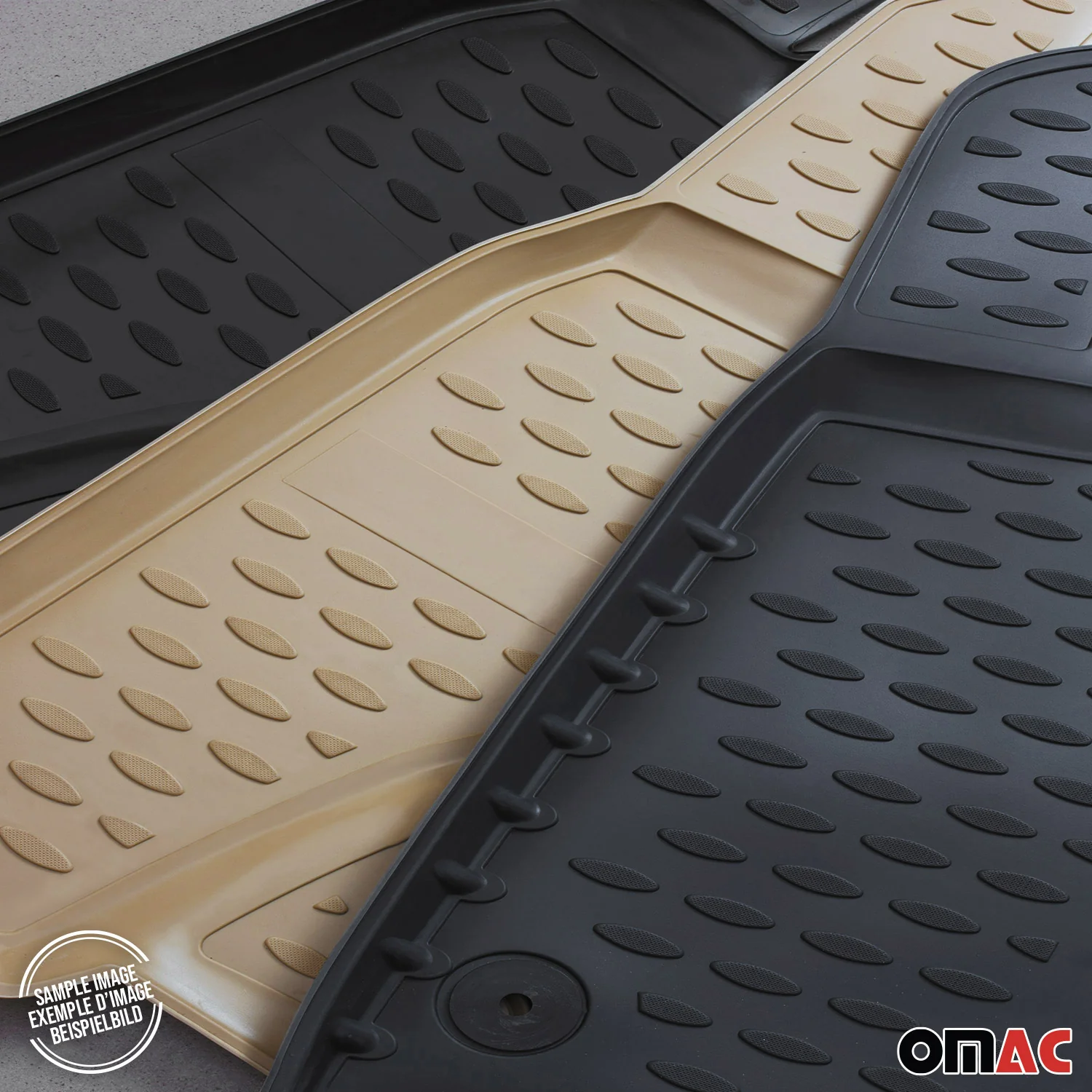 2013-2018 Nissan Altima Floor Mats Liners Full Set All Weather Black - Image 12