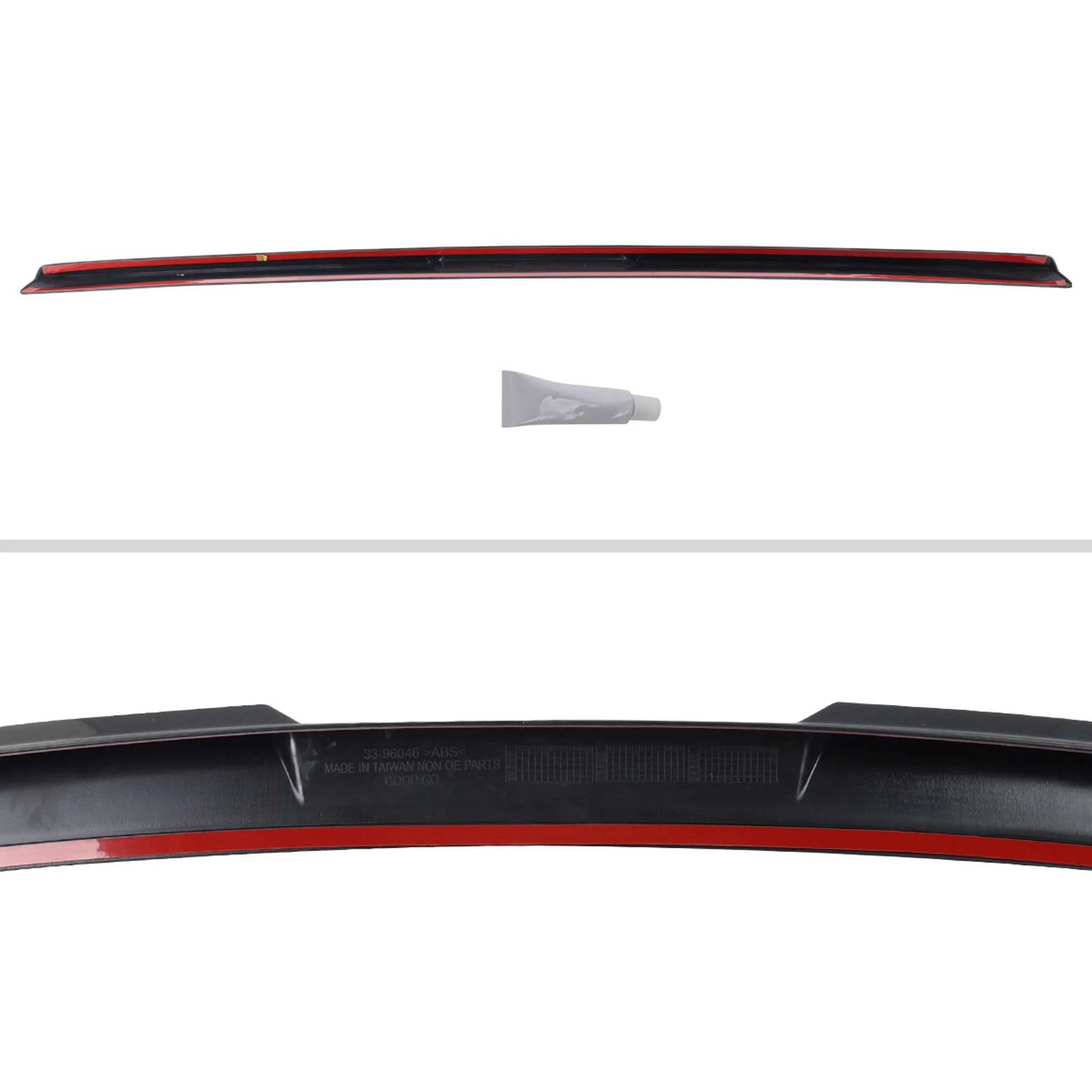 For BMW 5 Series G60 2024-2025 Trunk Lip Spoiler Glossy Black M Performance Look - Image 6