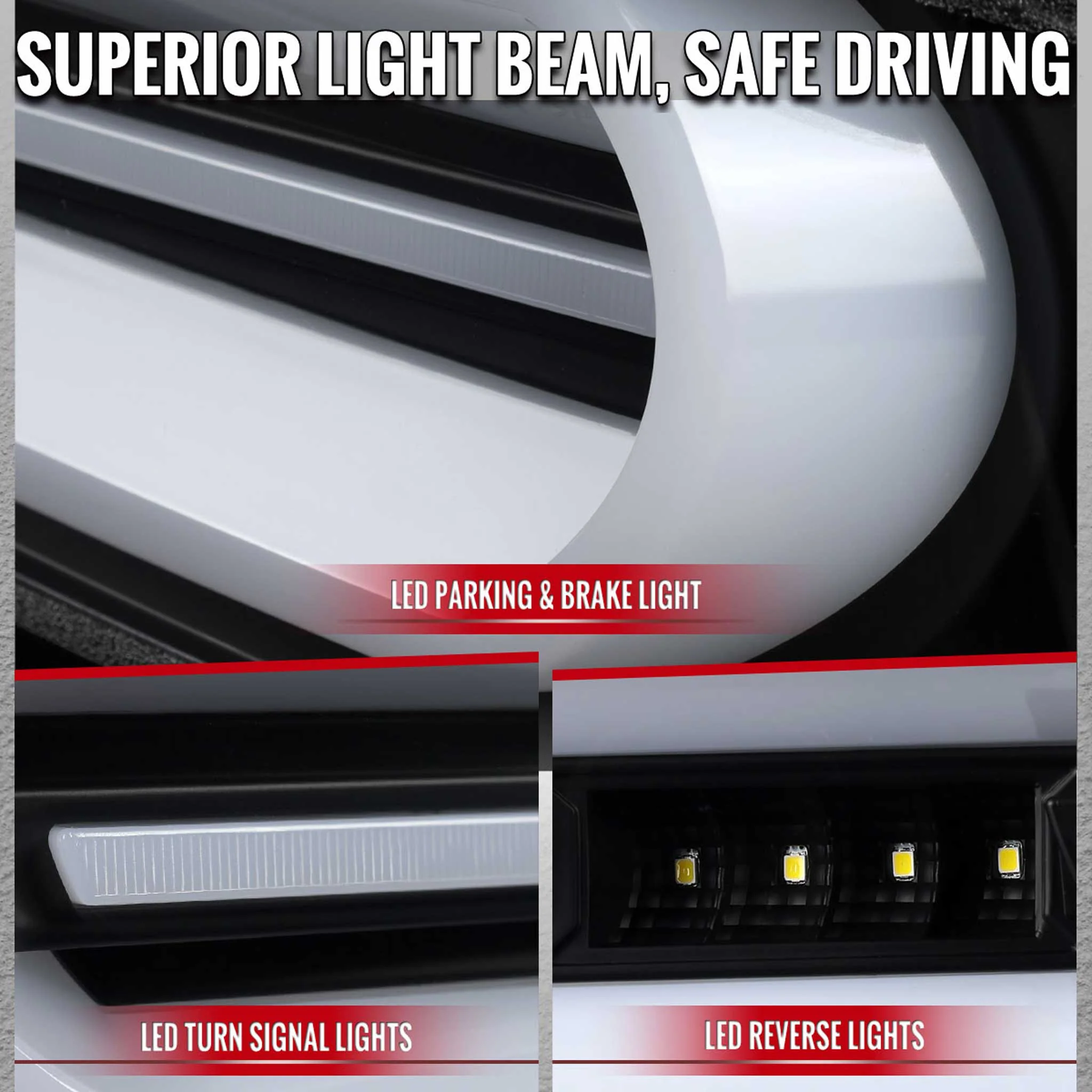 For Chevrolet Camaro 2016-2018 Full LED Tail Light Sequential Signal For OE LED - Image 3