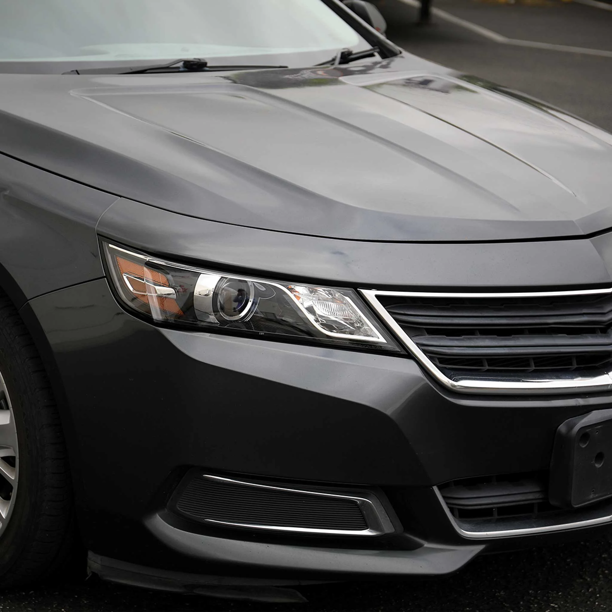 For Chevrolet Impala 2014-2020 Factory Style Projector Headlight - Passenger Side Jet Black Housing Clear Lens - Image 10