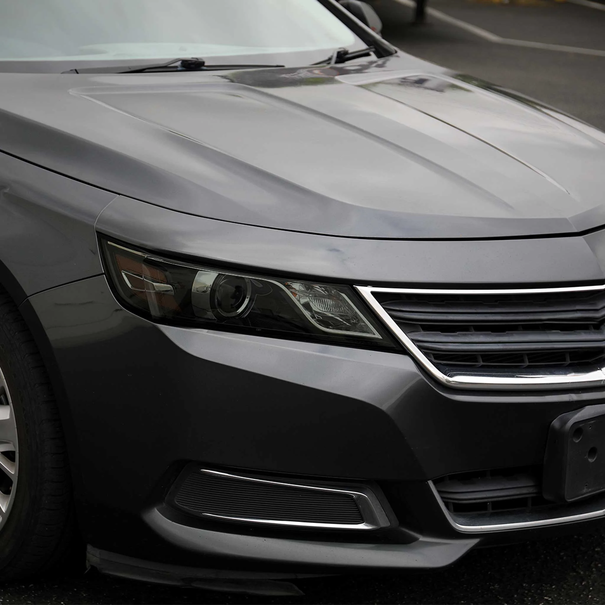 For Chevrolet Impala 2014-2020 Factory Style Projector Headlights Glossy Black Housing Smoked Lens - Image 10