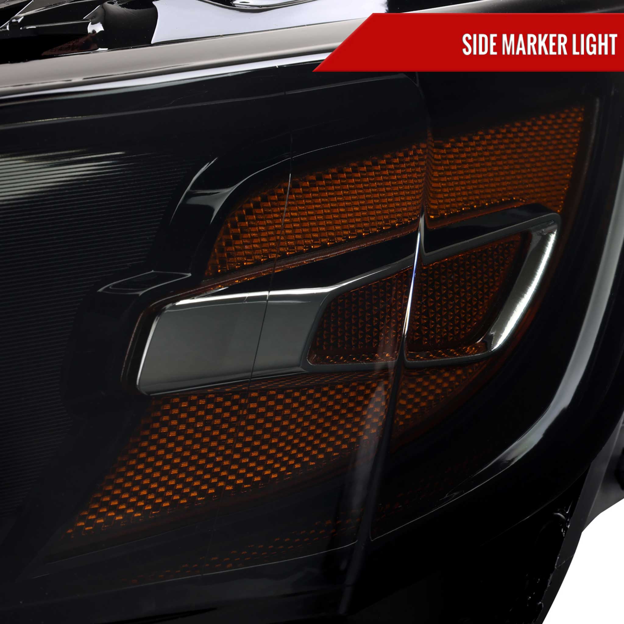 For Chevrolet Impala 2014-2020 Factory Style Projector Headlights Glossy Black Housing Smoked Lens - Image 5