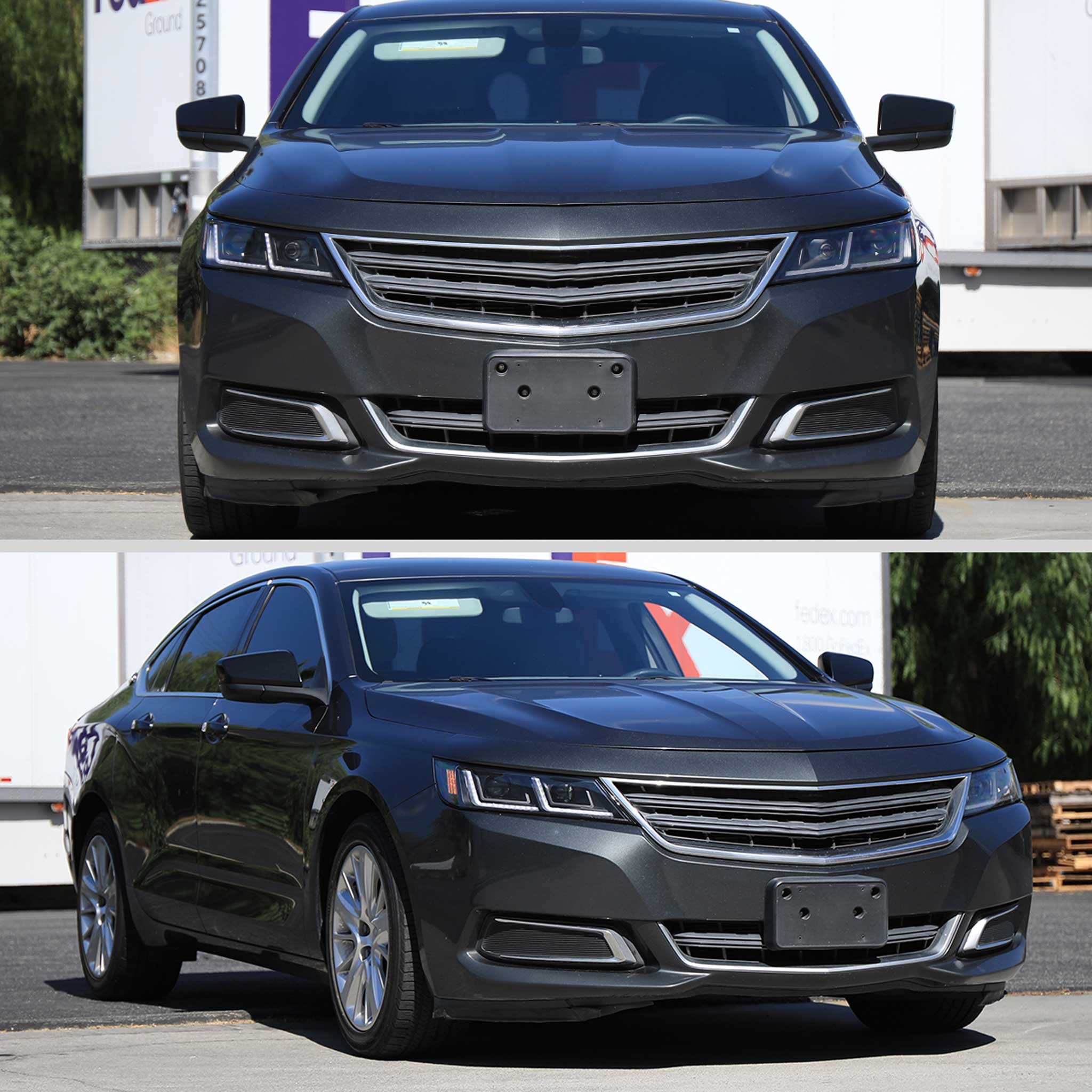 For Chevrolet Impala 2014-2020 LED DRL Sequential Projector Headlights Matte Black Housing Clear Lens - Image 10