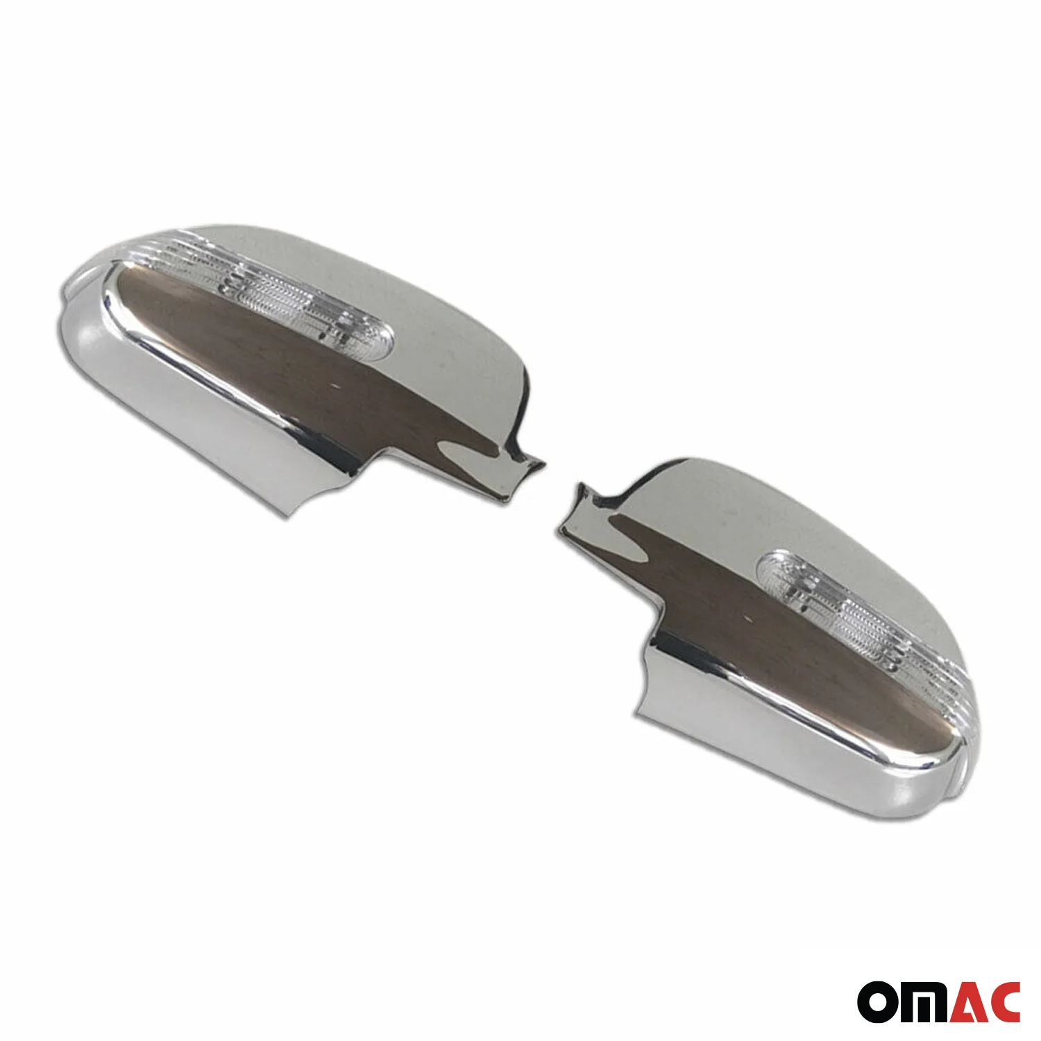2004-2013 Chevrolet Lacetti Side Mirror Cover Caps Chrome Silver 2 Pcs - Image 7
