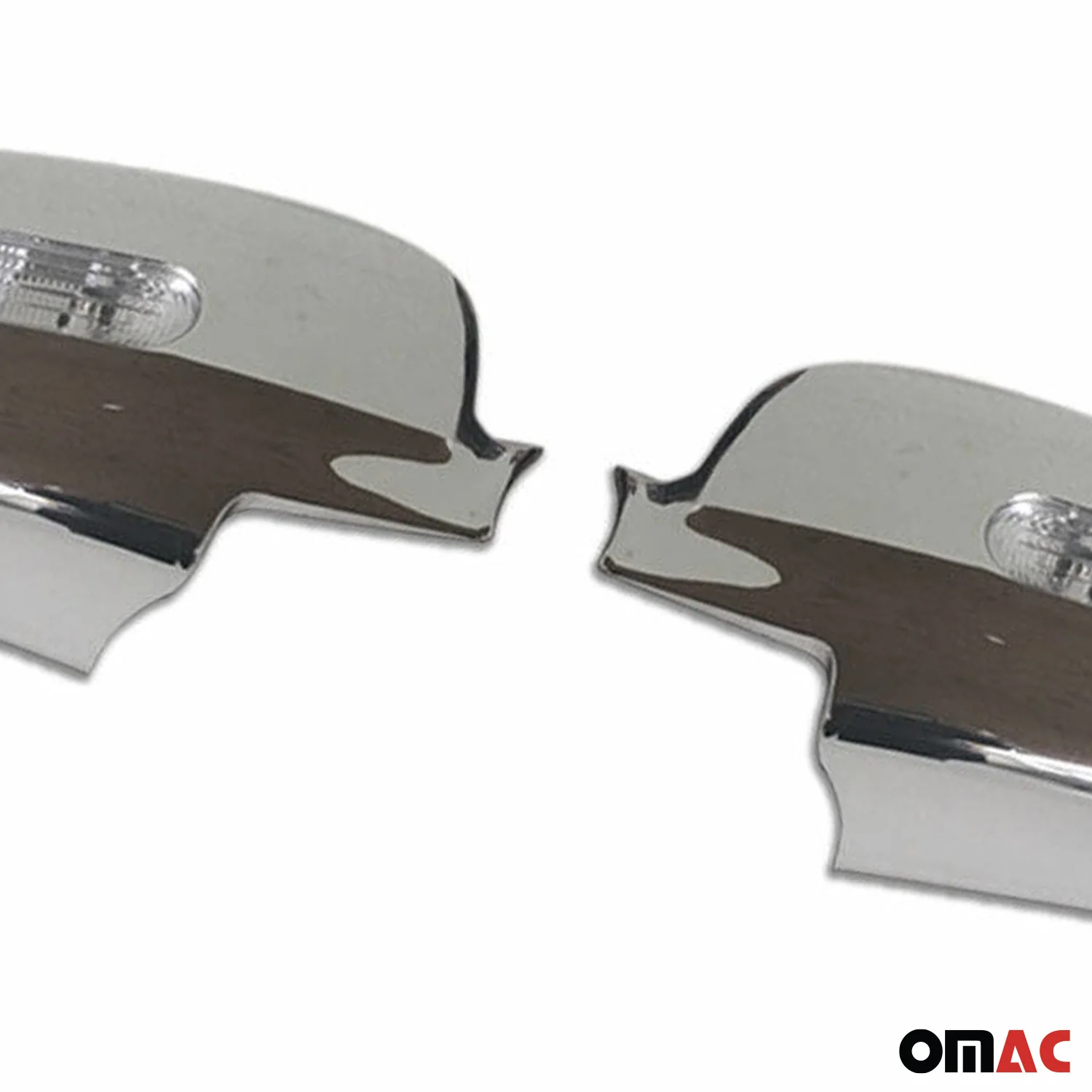 2004-2013 Chevrolet Lacetti Side Mirror Cover Caps Chrome Silver 2 Pcs - Image 8