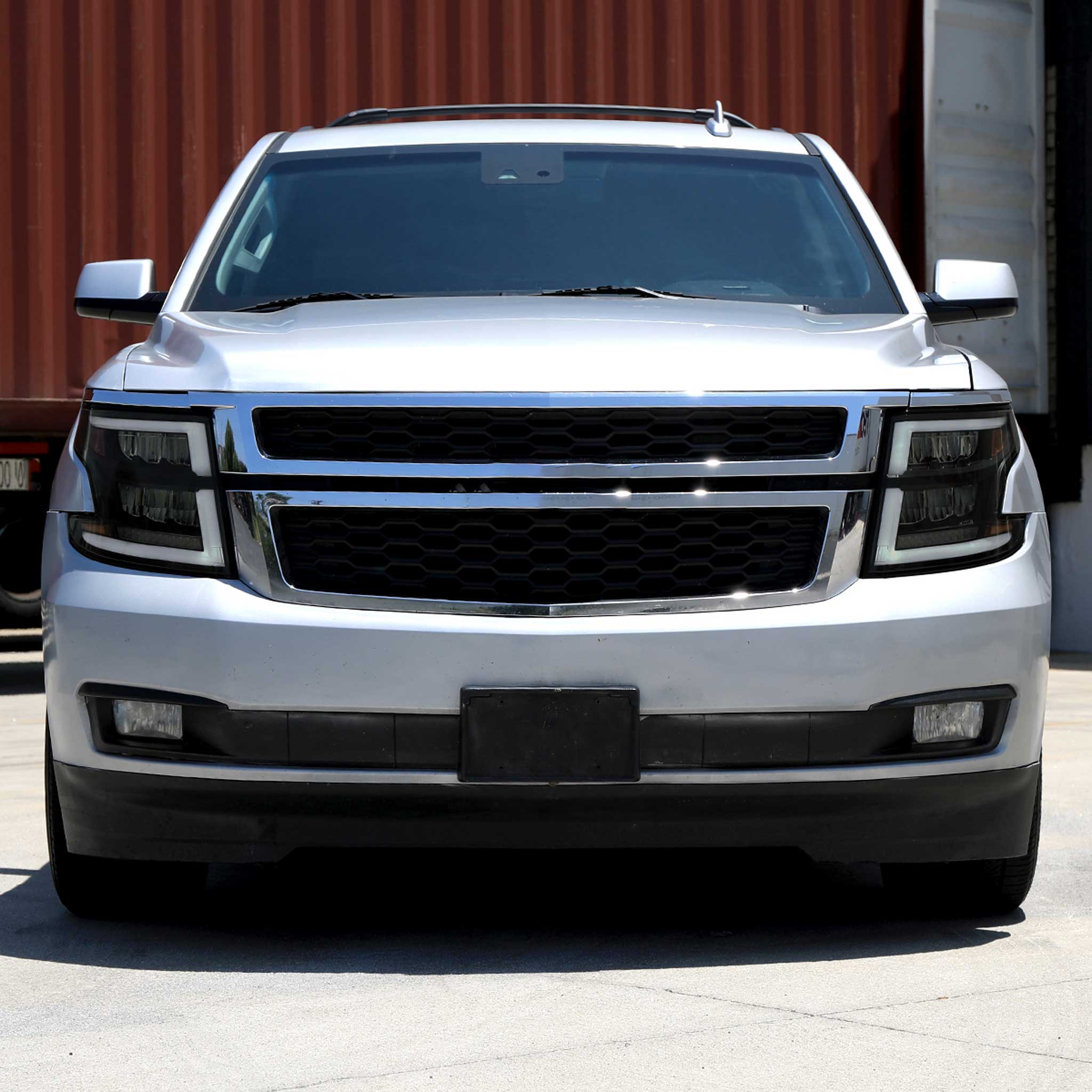 For Chevrolet Tahoe 2015-2020 Full LED DRL Sequential Headlights Matte Black Housing Smoked Lens - Image 10