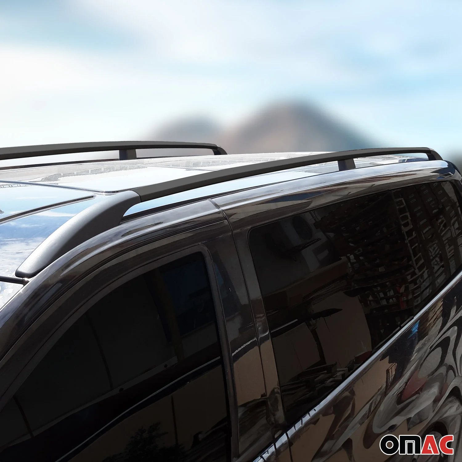 2023-2026 Alfa Romeo Tonale Roof Rack Rails Side Rails Black - Image 3