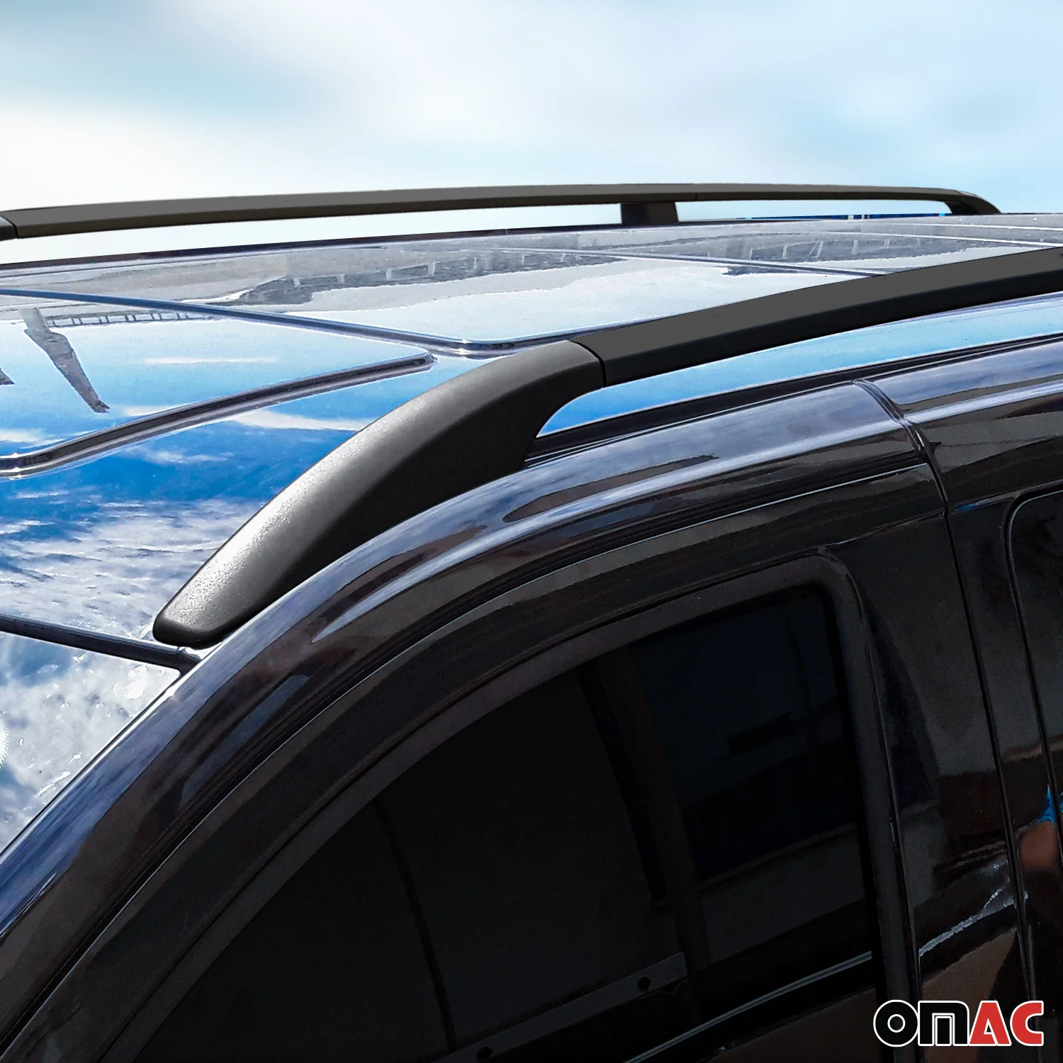 2023-2026 Alfa Romeo Tonale Roof Rack Rails Side Rails Black - Image 4