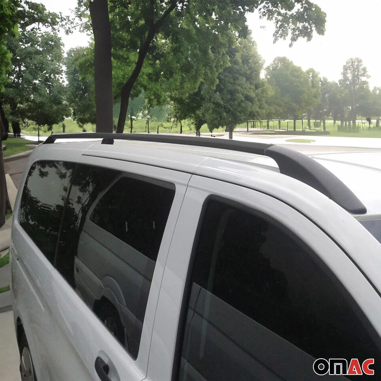 2023-2026 Alfa Romeo Tonale Roof Rack Rails Side Rails Black - Image 6