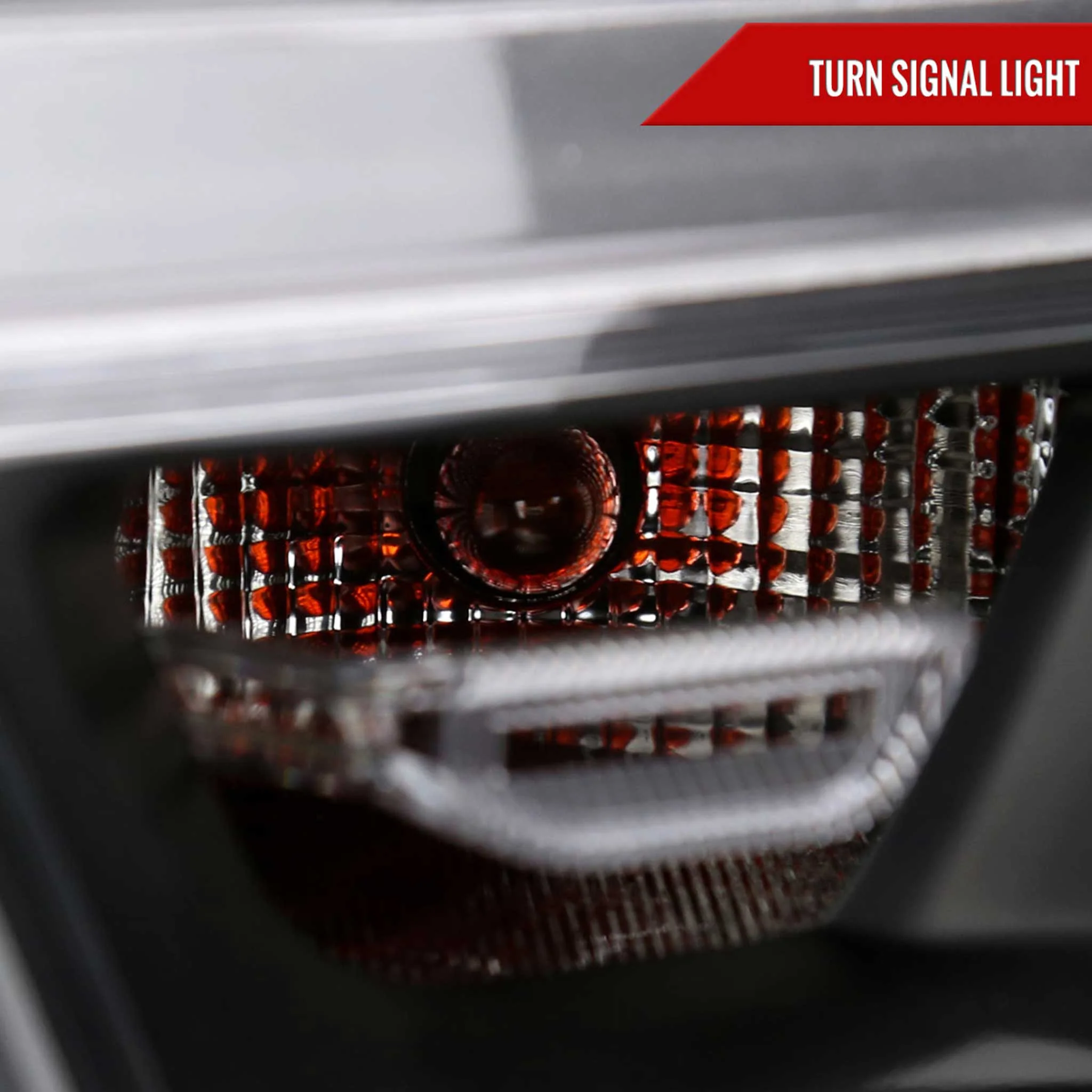 For Dodge RAM 1500 2019-2024 Factory Style Crystal Headlight Driver Side Only Black Housing Clear Lens - Image 5