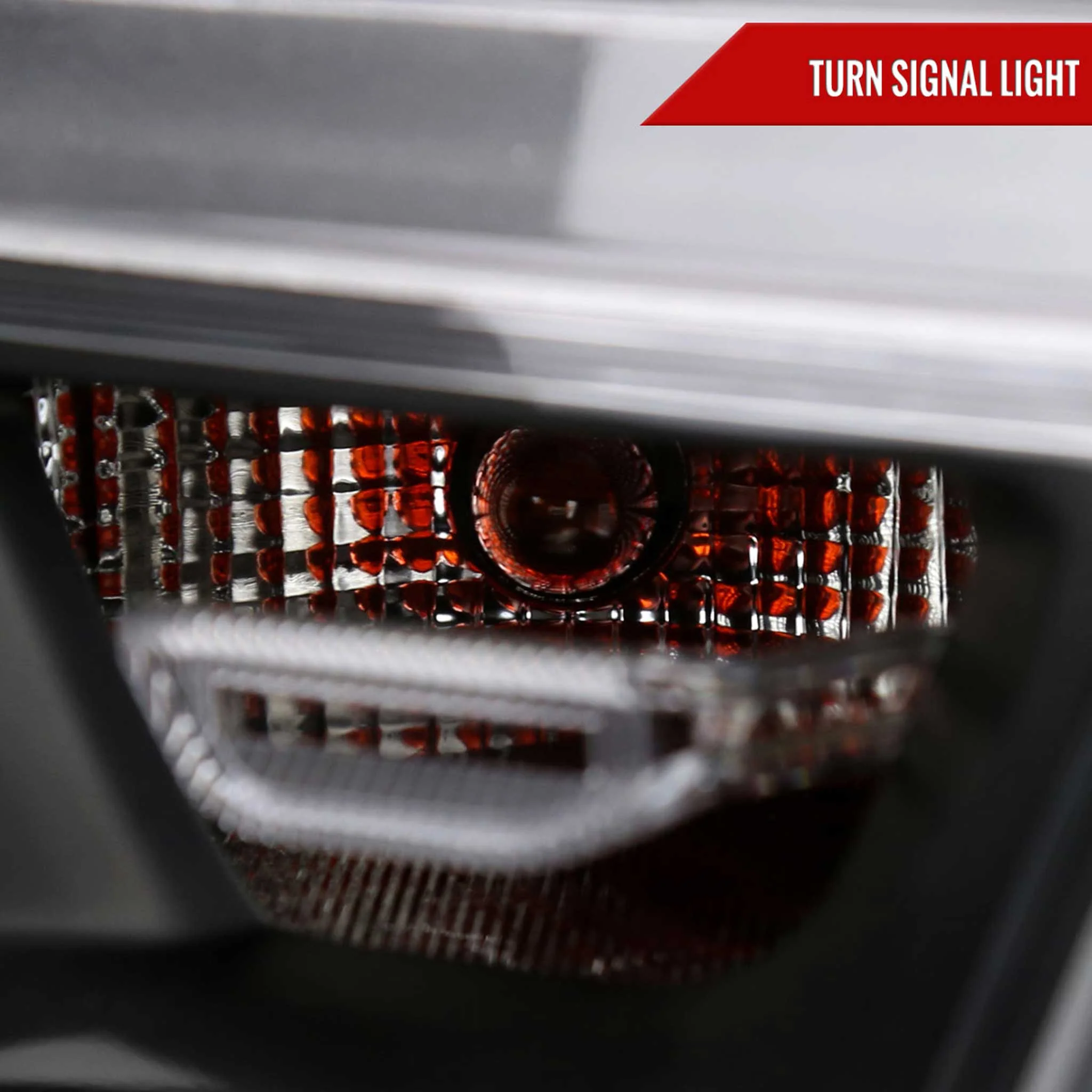 For Dodge RAM 1500 2019-2024 Factory Style Crystal Headlight Passenger Side Only Black Housing Clear Lens - Image 5