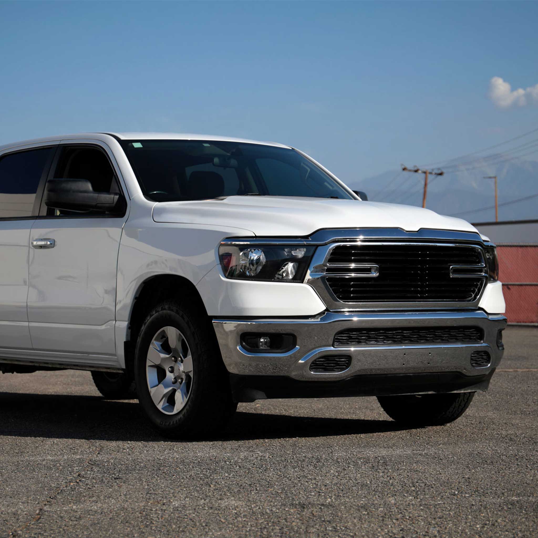 For Dodge RAM 1500 2019-2024 Factory Style Crystal Headlight Passenger Side Only Black Housing Clear Lens - Image 9