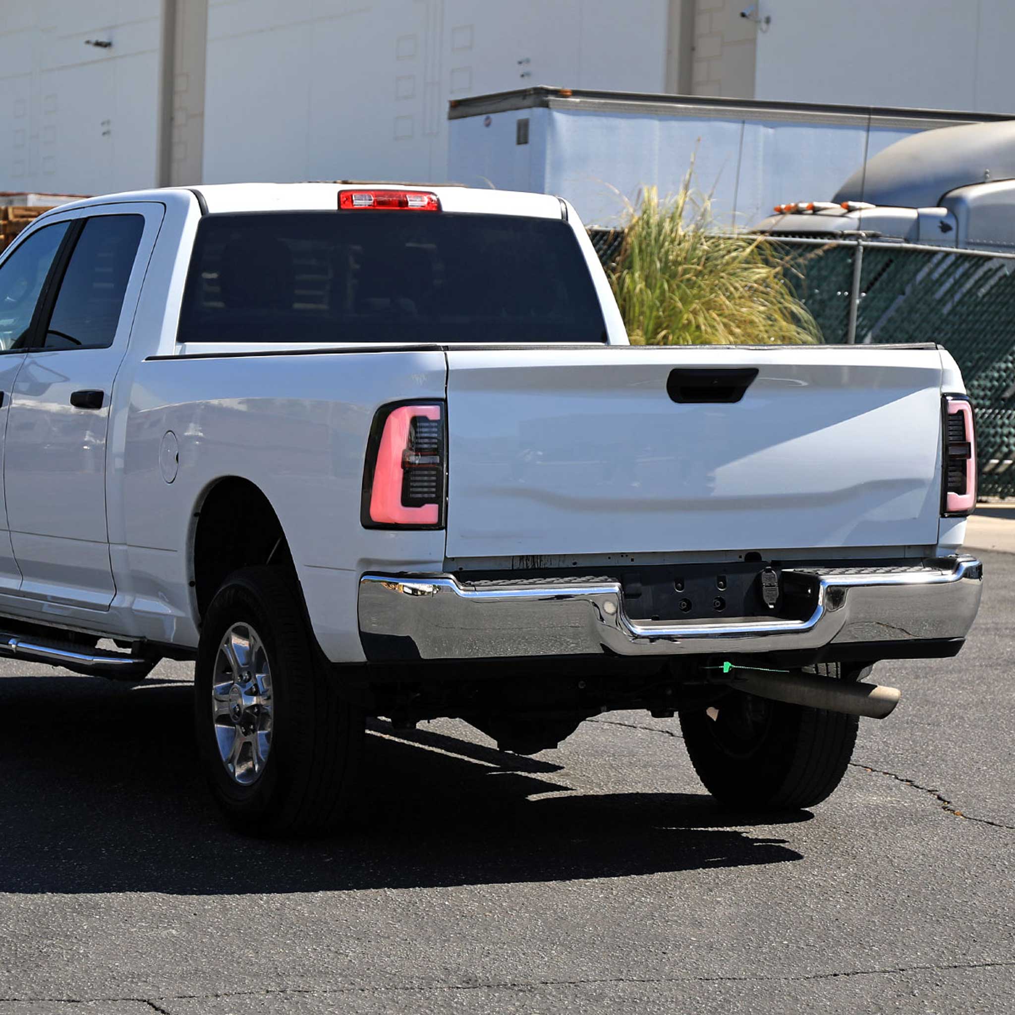 For Dodge RAM 2500/3500 2019-2024 LED Sequential Signal Tail Lights Glossy Black Housing Dark Smoked Lens - Image 11