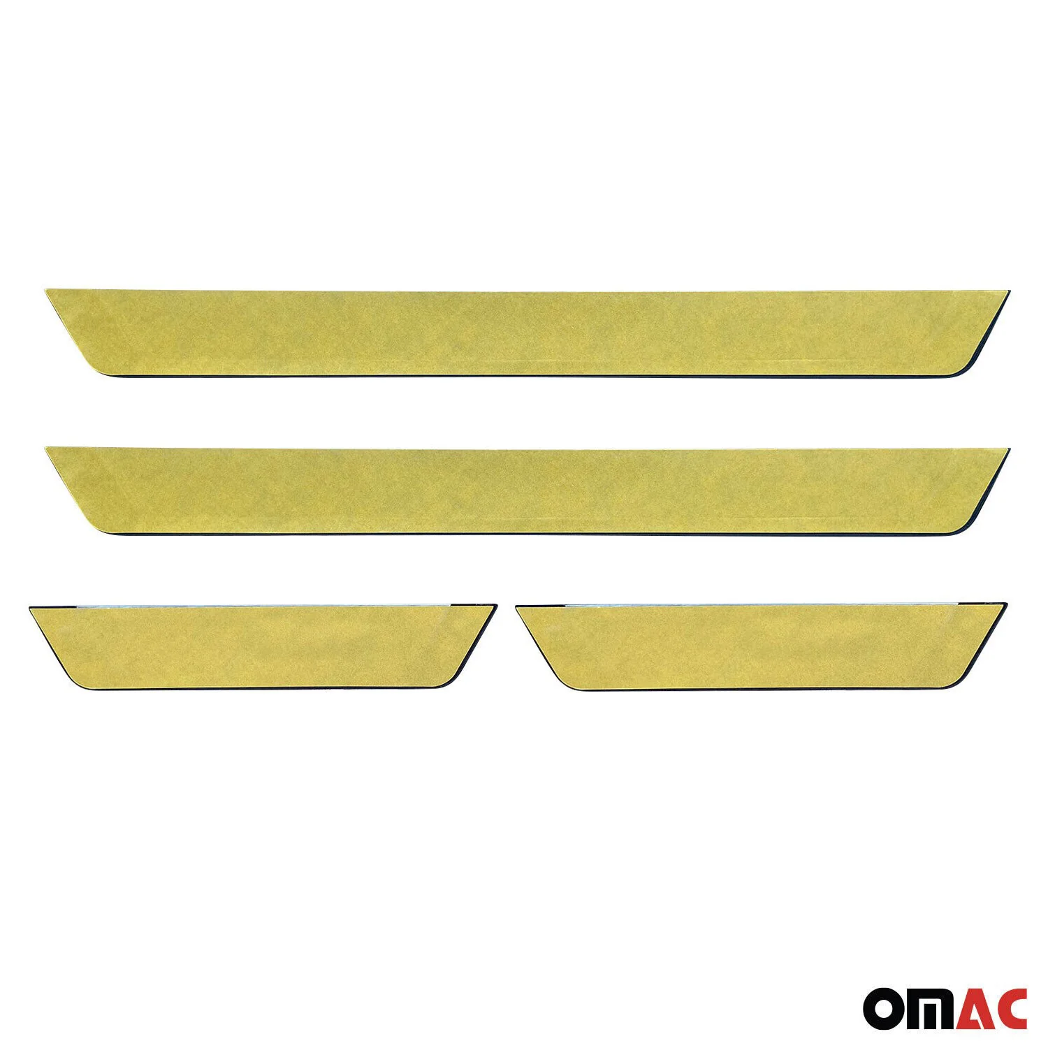 2018-2022 Ford EcoSport Door Sill Scuff Plate Scratch Protector Exclusive Brushed Stainless Steel 4Pcs - Image 5