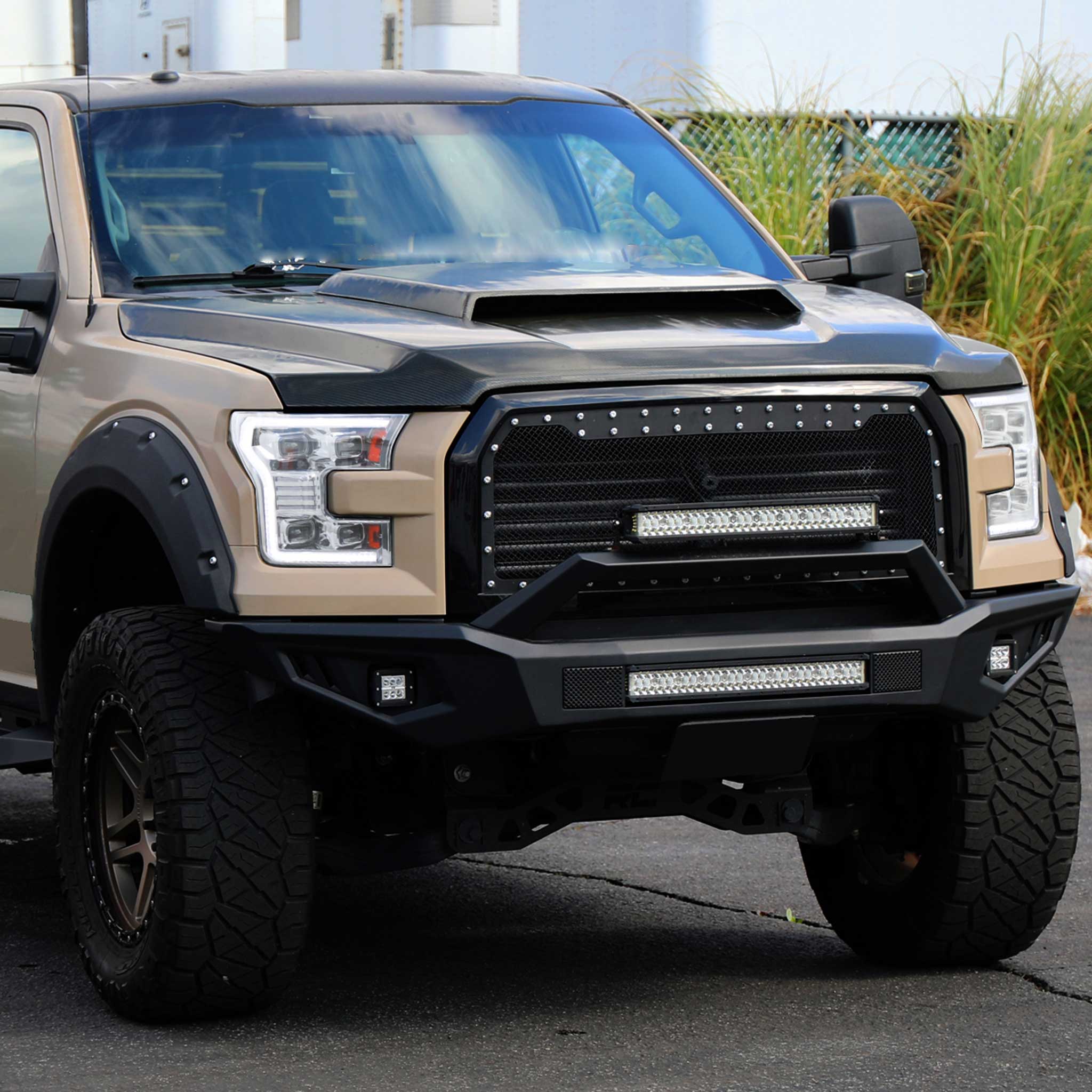 For Ford F-150 2015-2017 LED Projector Headlights Switchback Sequential Turn Signal DRL Chrome - Image 10