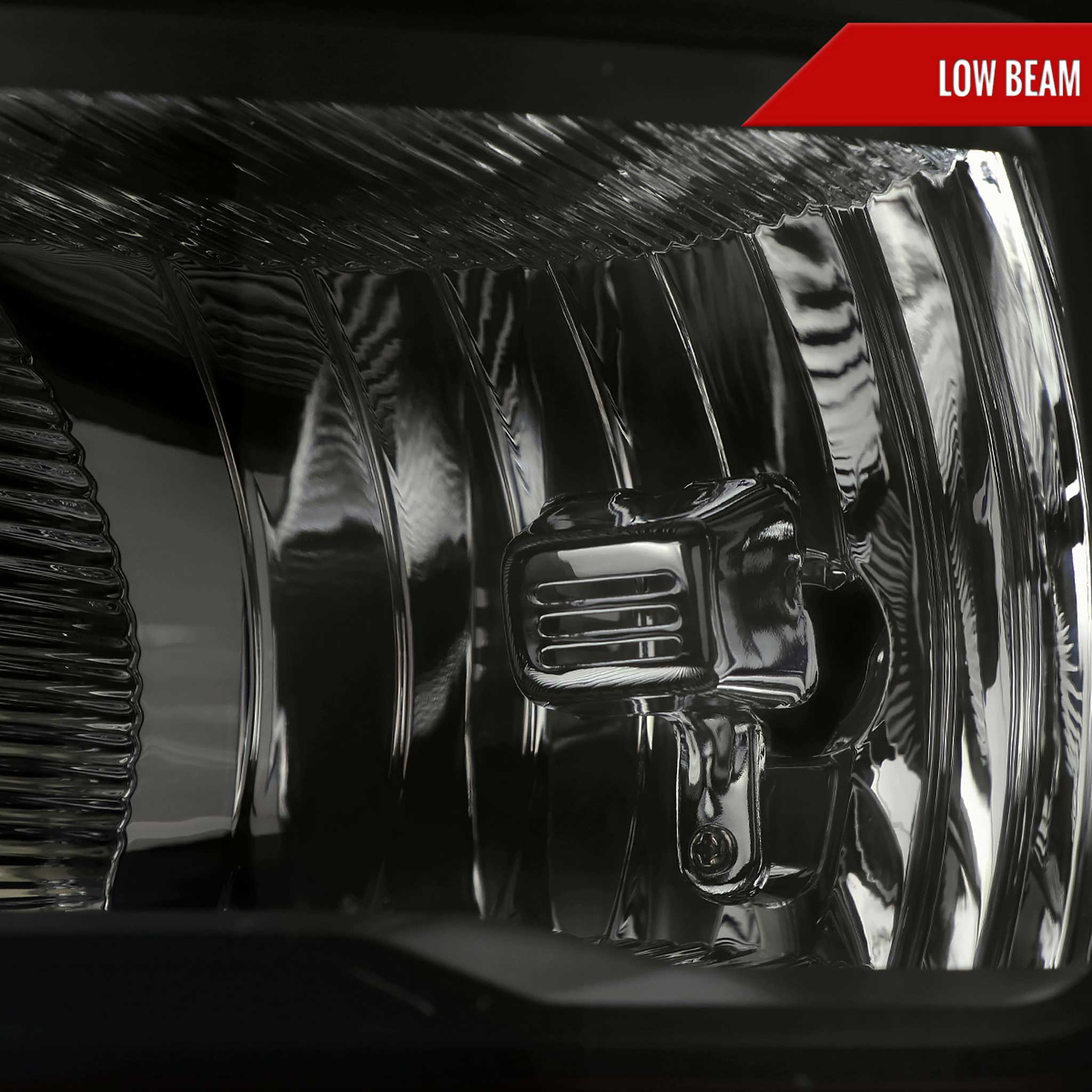 For Ford F-150 2021-2023 Factory Style Headlight Black Housing Smoked Lens - Image 3