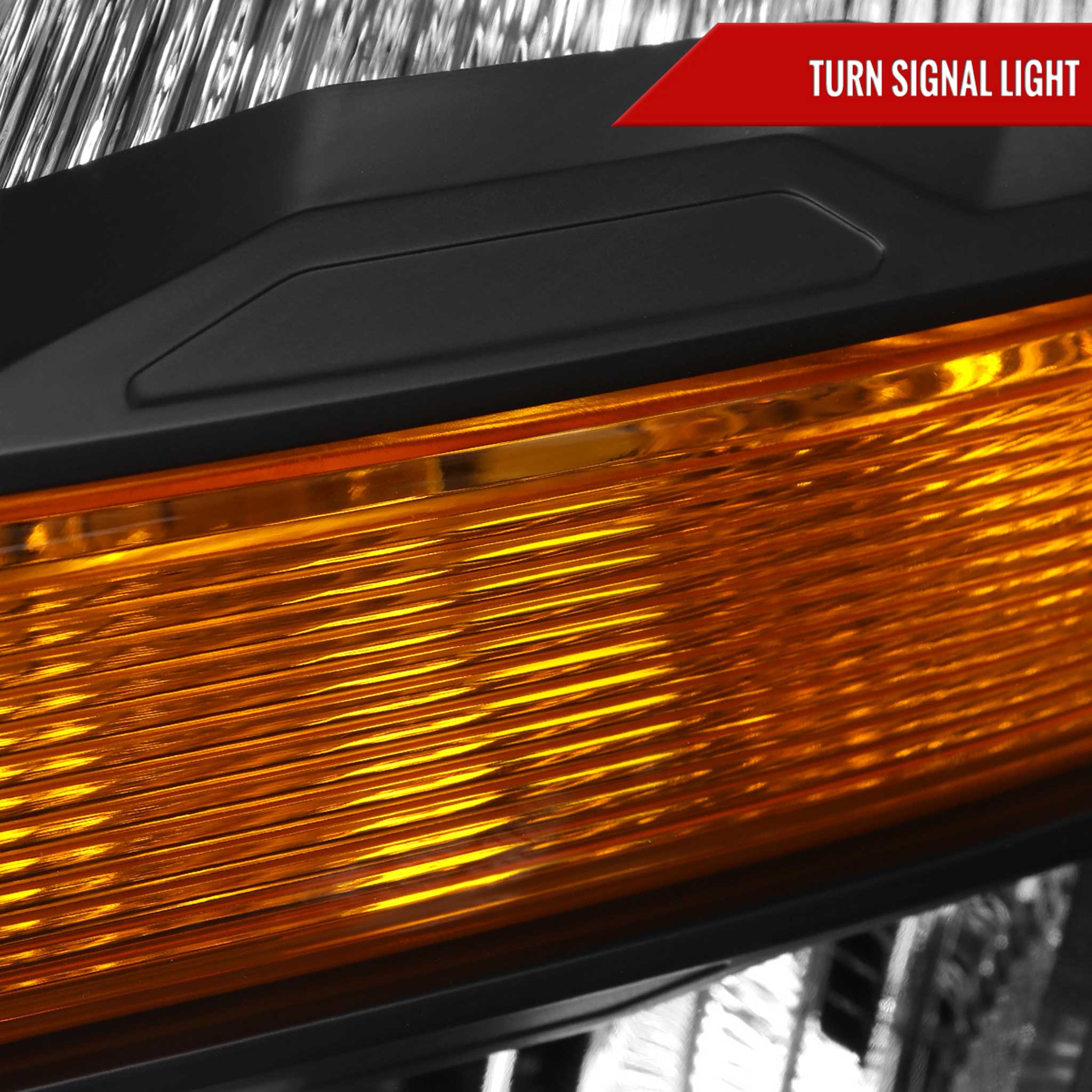 For Ford F-150 2021-2023 Factory Style Headlight Matte Black Housing Clear Lens - Image 5