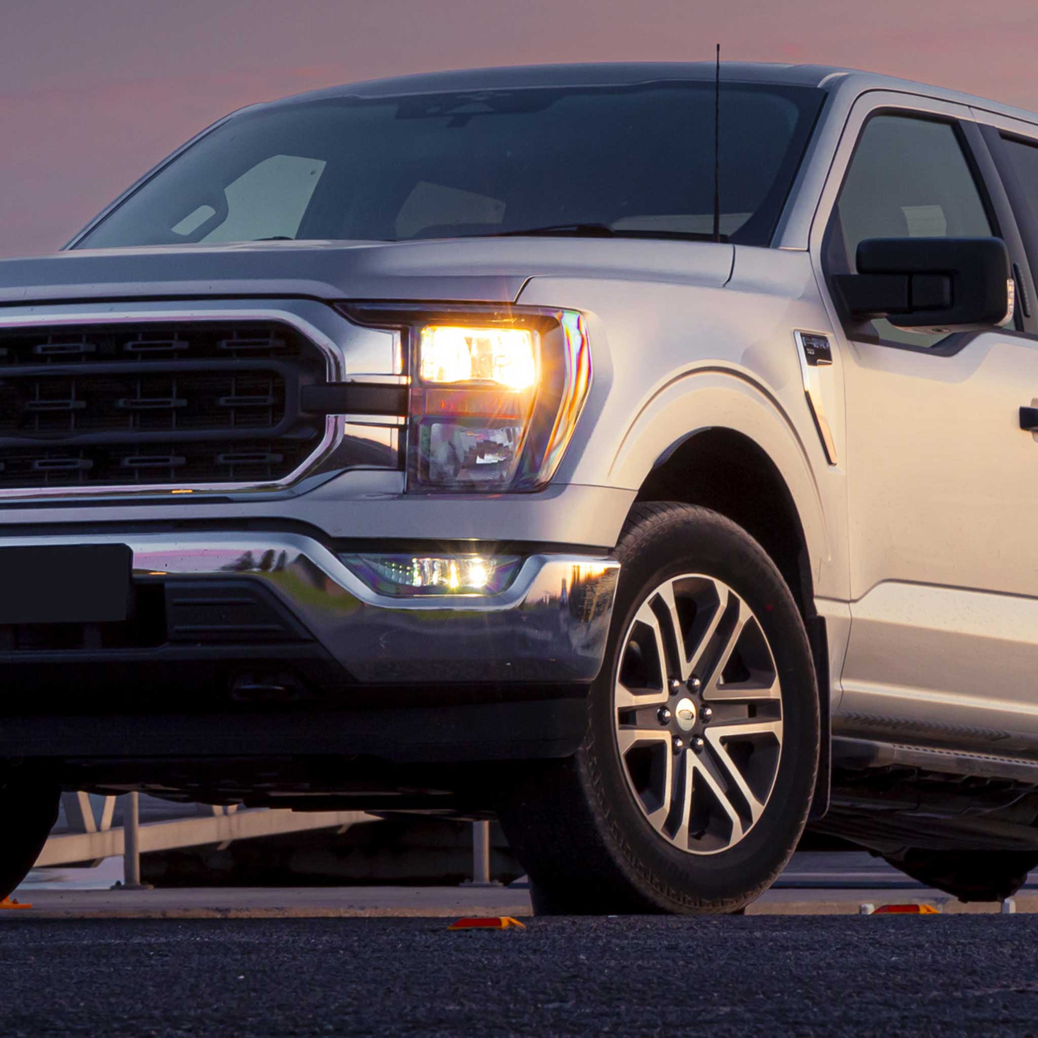 For Ford F-150 2021-2023 Factory Style Headlight Matte Black Housing Clear Lens Driver Side Only - Image 11