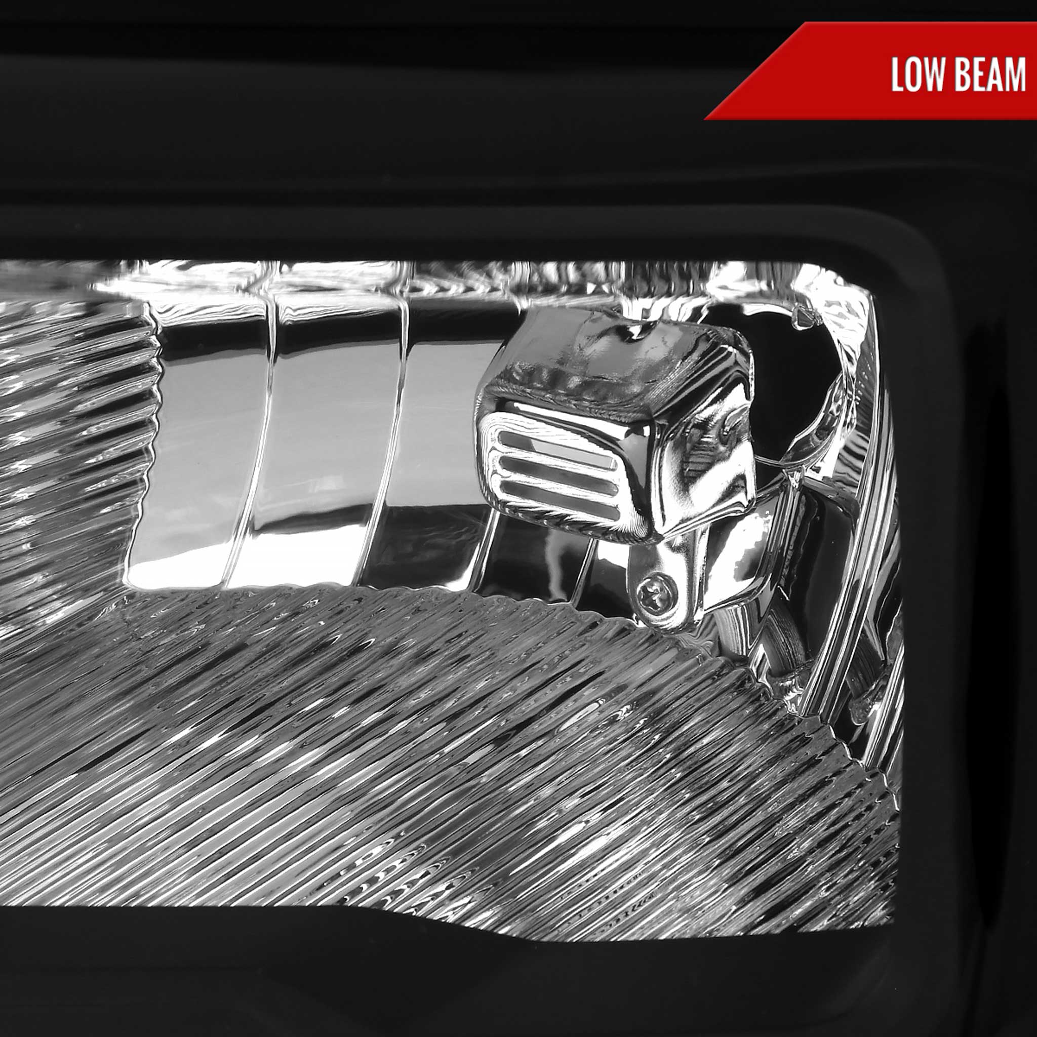 For Ford F-150 2021-2023 Factory Style Headlight Matte Black Housing Clear Lens Driver Side Only - Image 3