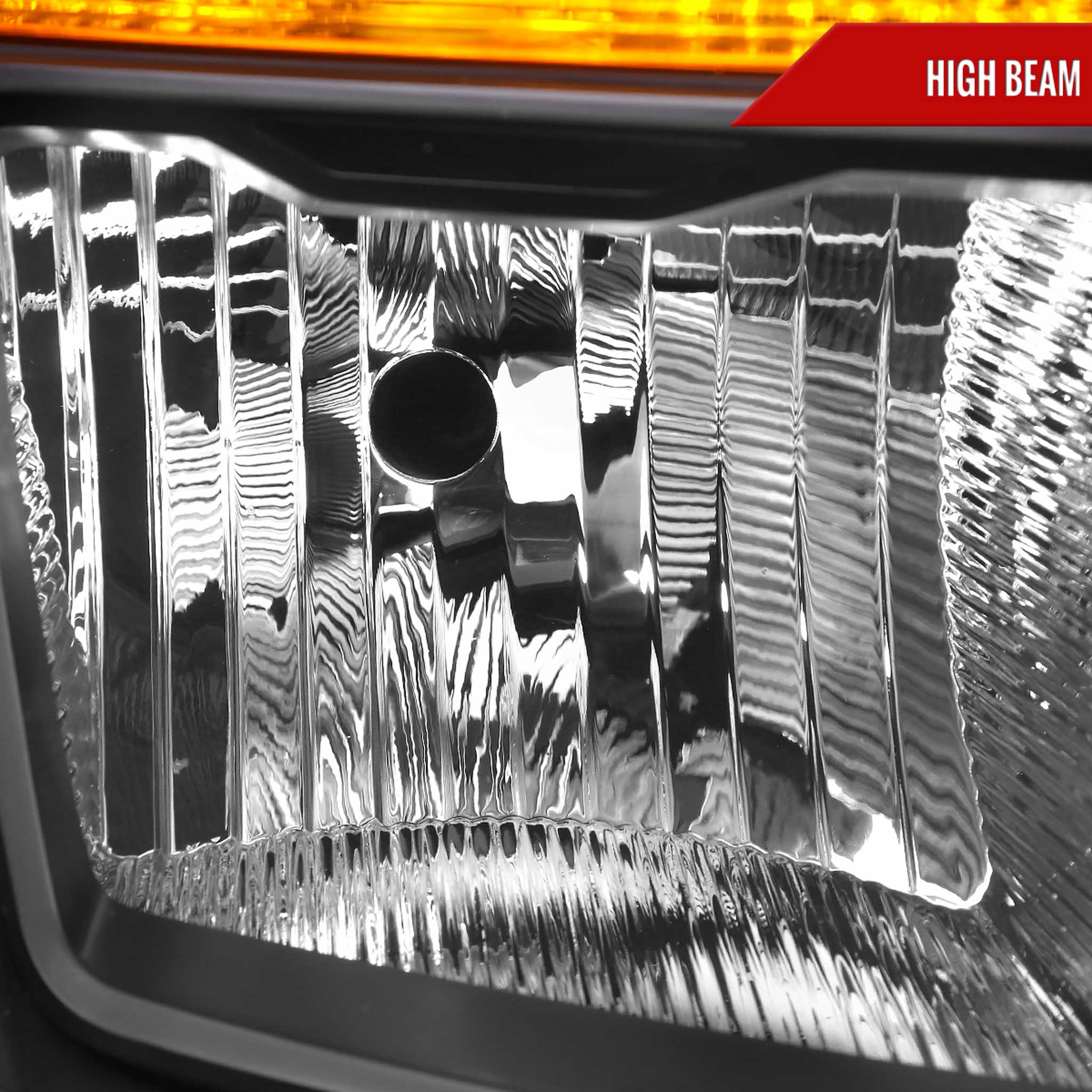 For Ford F-150 2021-2023 Factory Style Headlight Matte Black Housing Clear Lens Passenger Side Only - Image 4