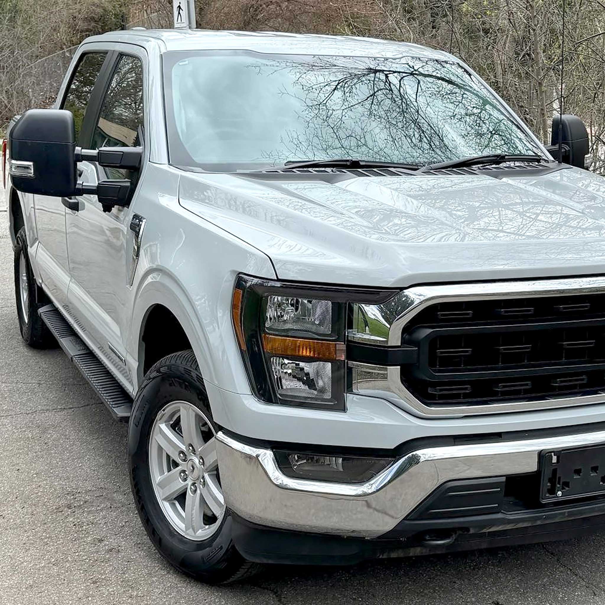 For Ford F-150 2021-2023 Factory Style Headlight Matte Black Housing Clear Lens Passenger Side Only - Image 9