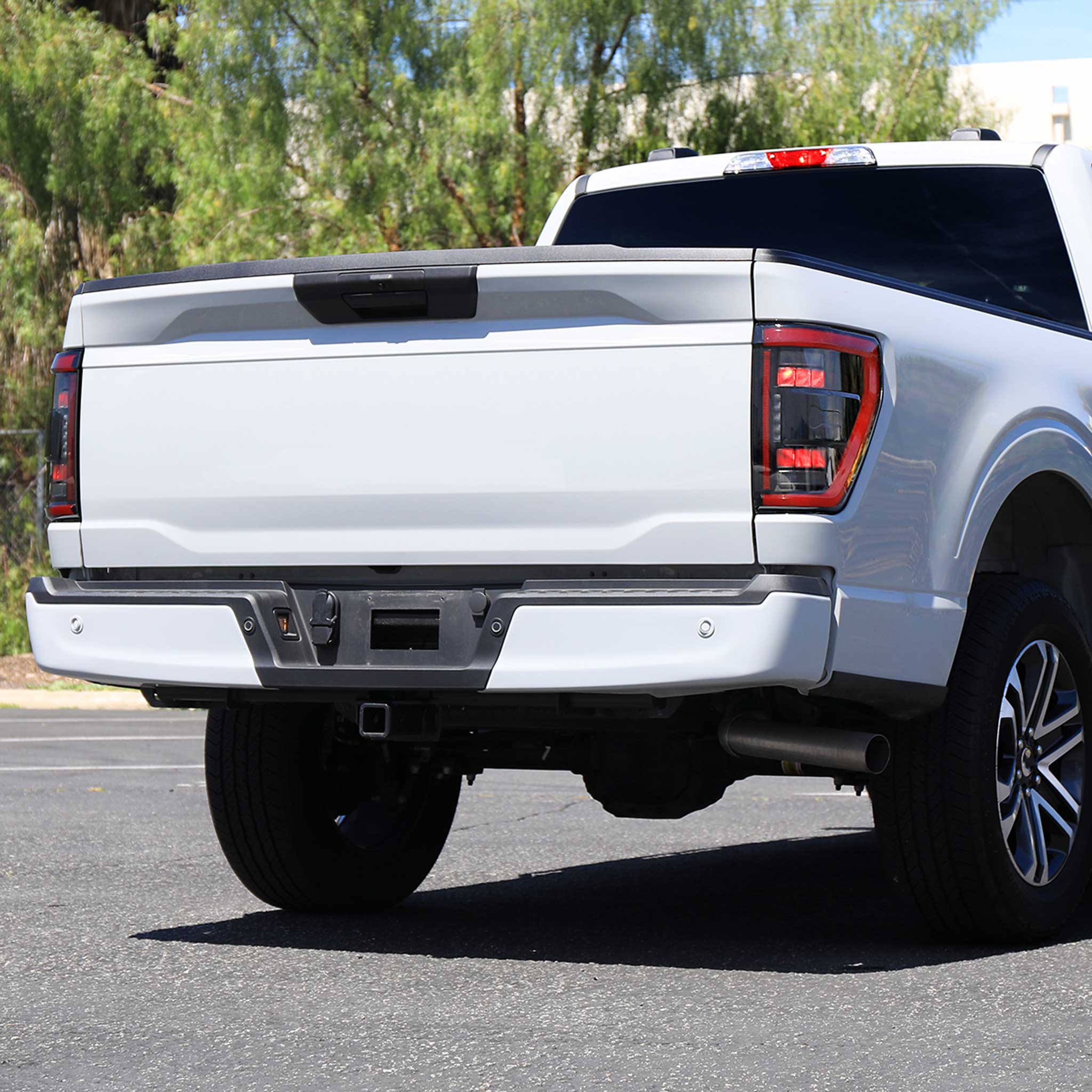 For Ford F-150 2021-2023 Full LED Tail Light Black Housing Clear Lens - Image 9