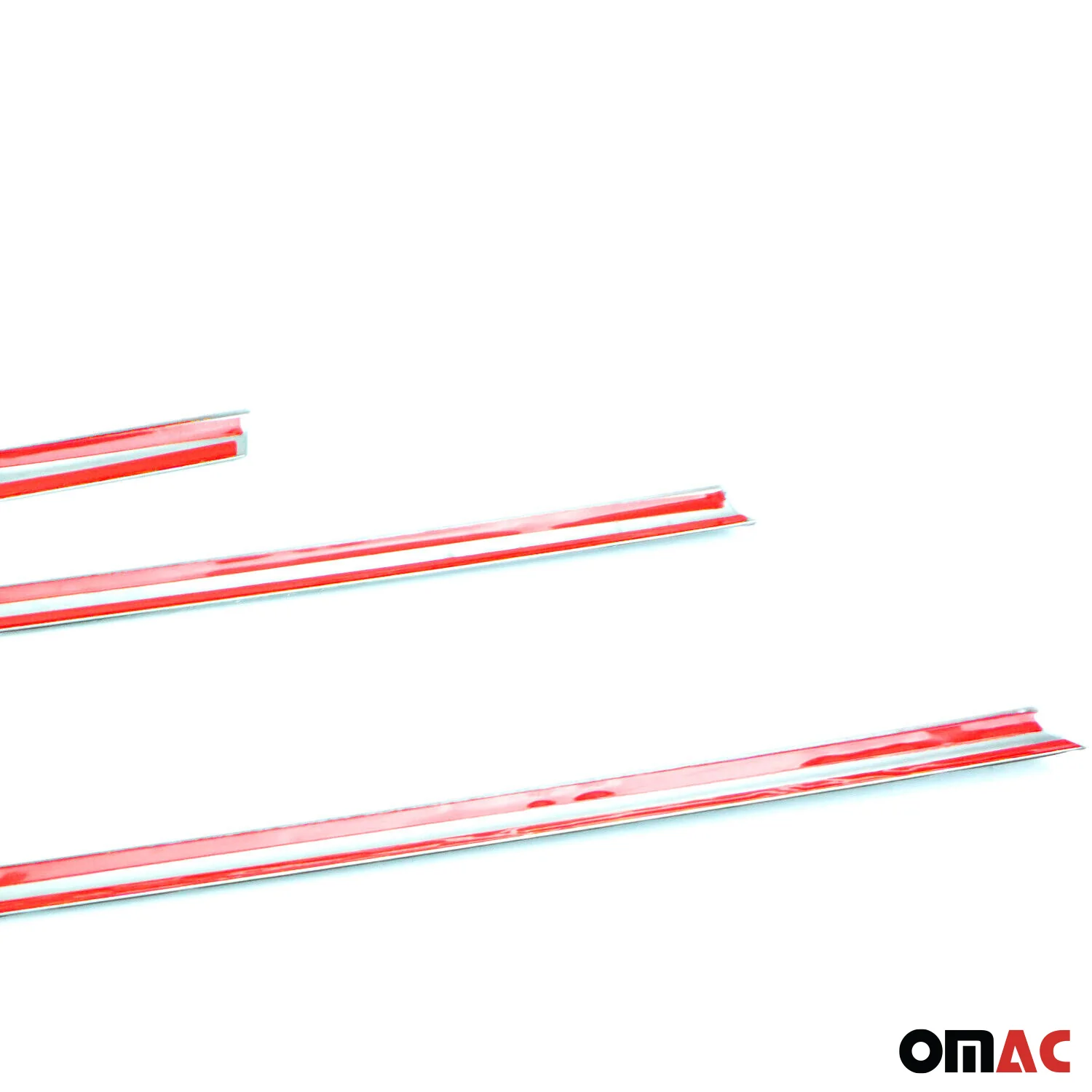 2013-2020 Ford Fusion Sedan Window Molding Trim Streamer Stainless Steel - Image 10