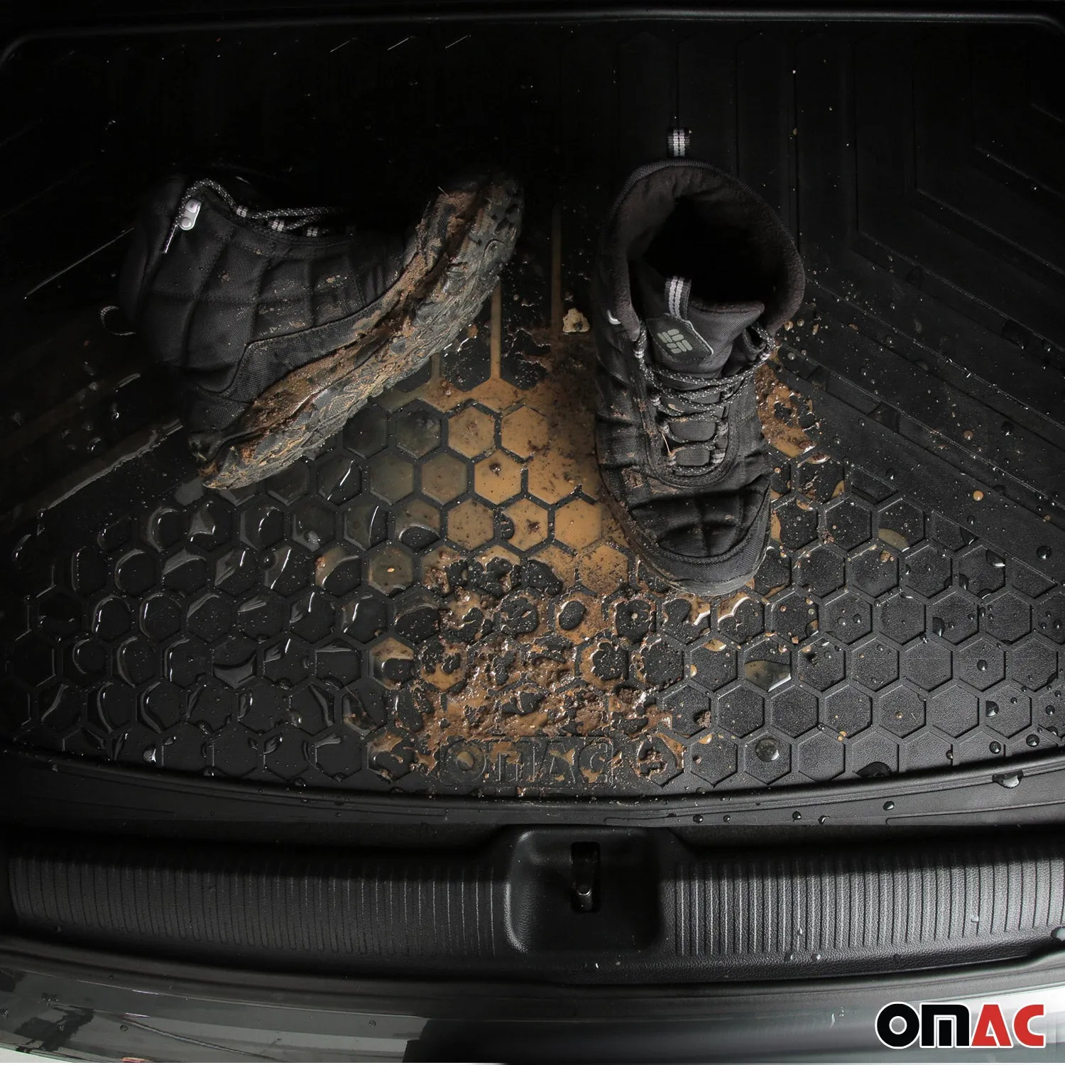 Ford Fusion Universal Cargo Mats Liner All Weather Black Rubber - Image 8